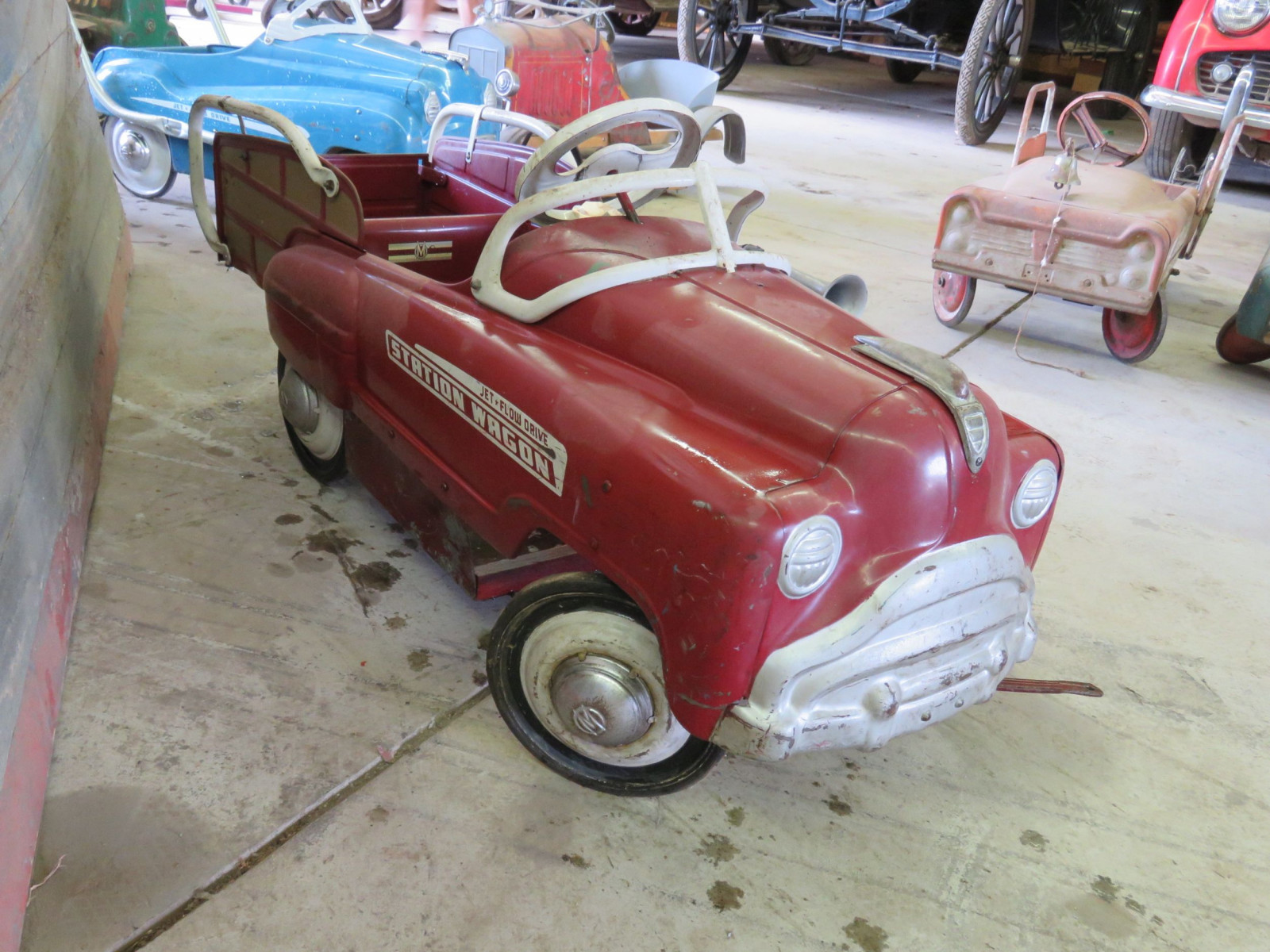 Lot 93D 1955 Murray Station Wagon Pedal Car VanderBrink Auctions