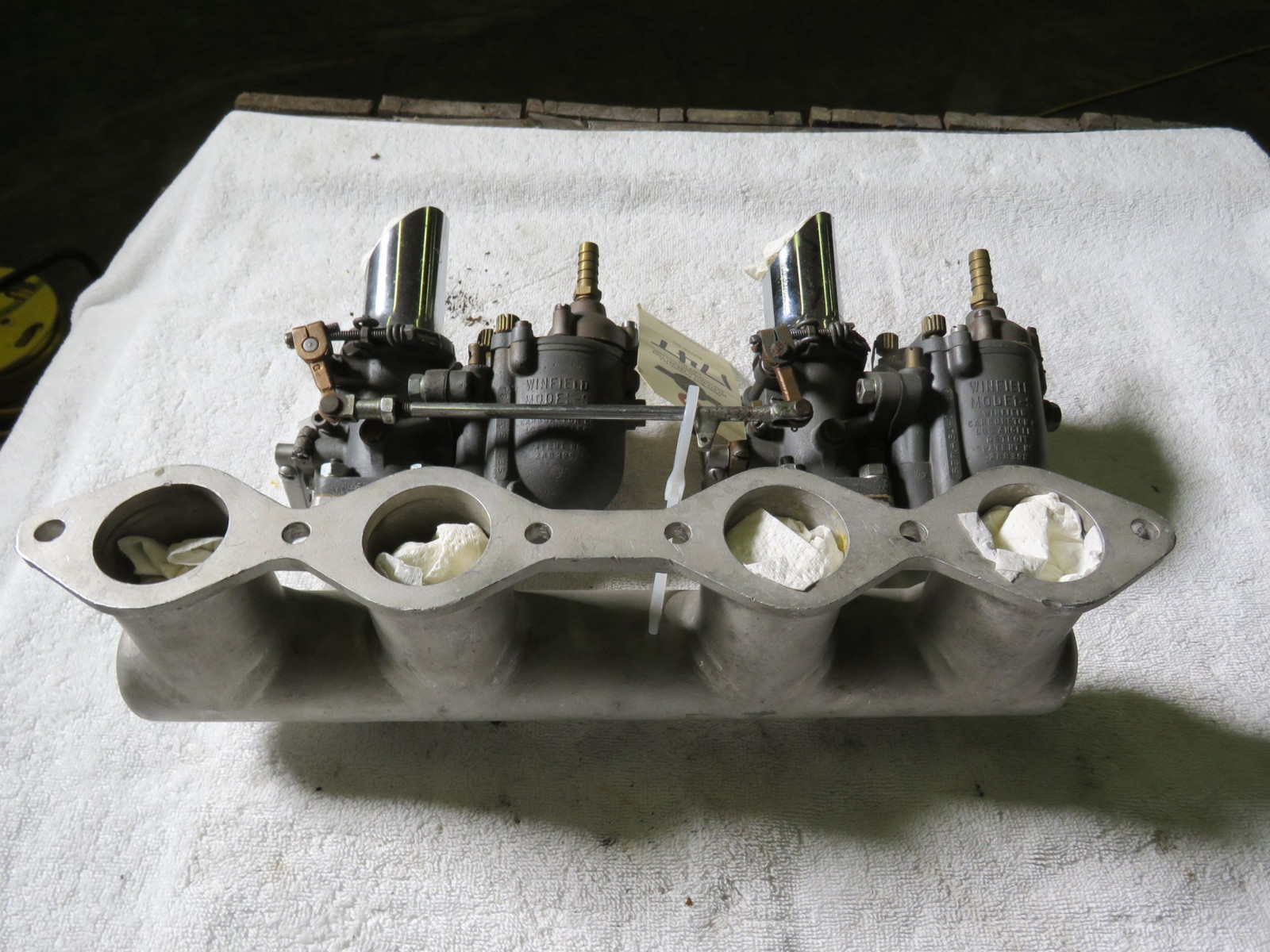 Lot 174T Winfield Model S Carburetors 4 cylinder Ford VanderBrink
