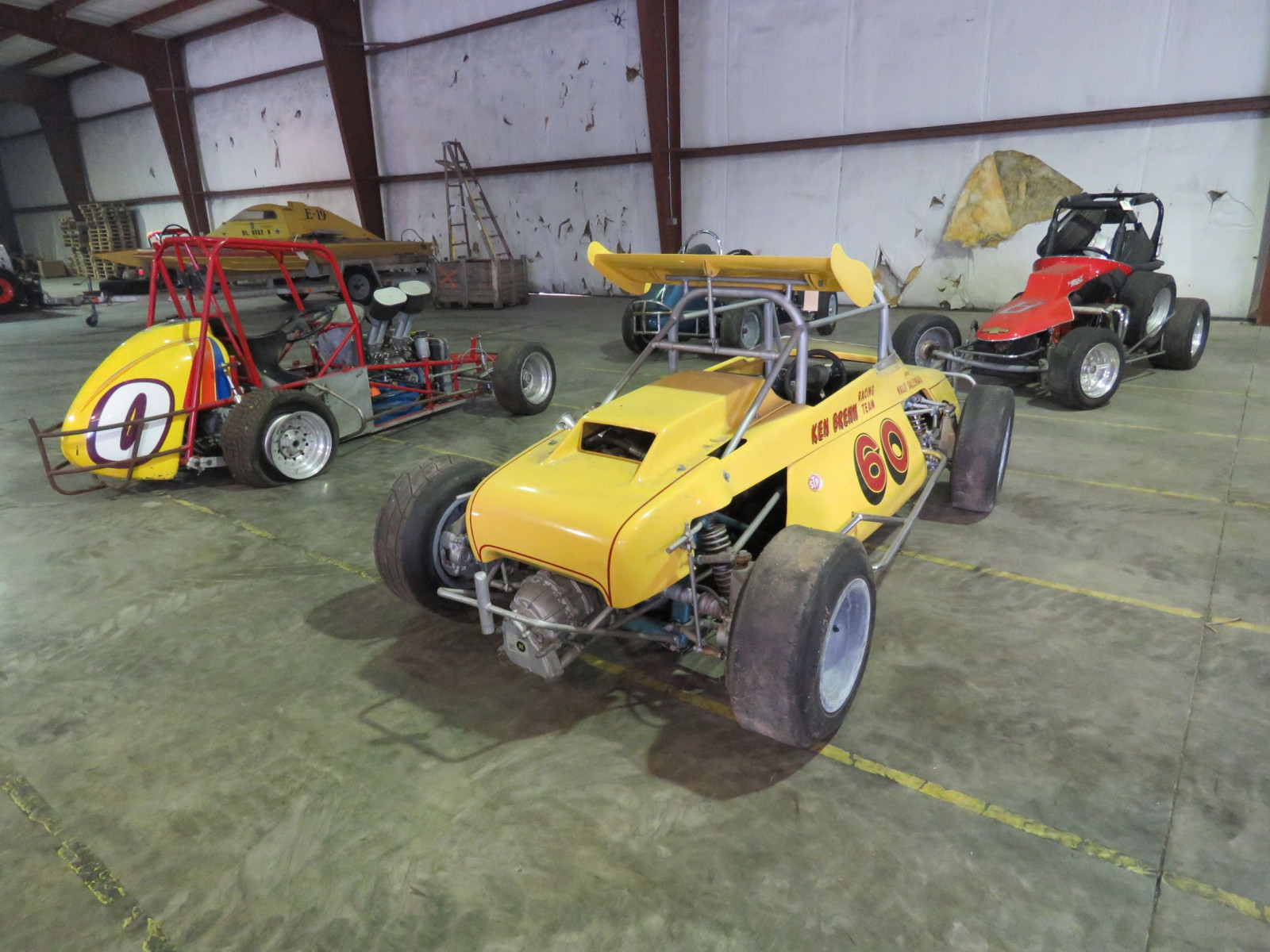 Lot 70T RARE Ken Brenn rear Engine 110 Beattie Midget Race Car VanderBrink Auctions