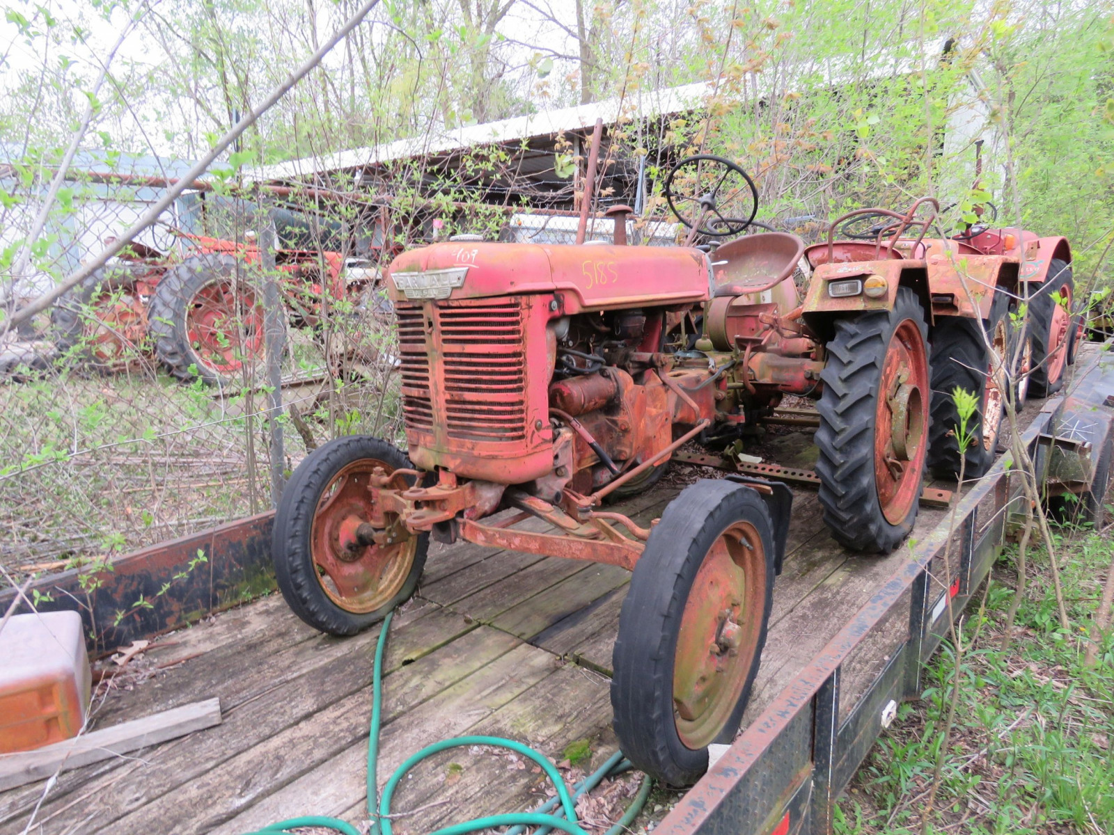 Lot 218S 1955 Farmall DLD2 Tractor German VanderBrink Auctions