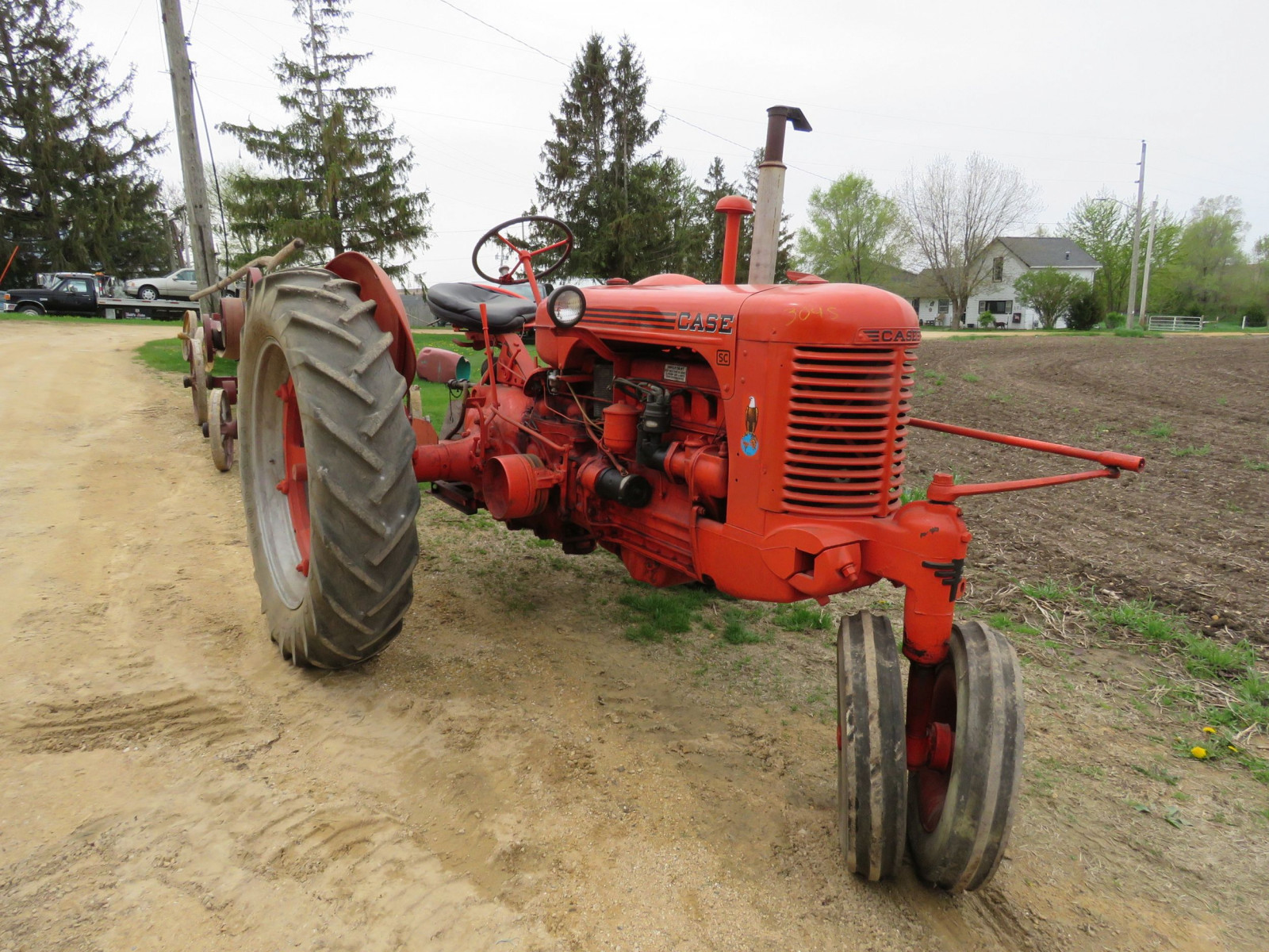 Lot 304S Case Sc Tractor VanderBrink Auctions