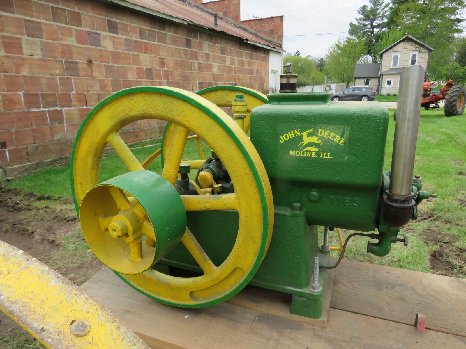 Lot 834S John Deere Type E 3hp Stationary Engine VanderBrink Auctions