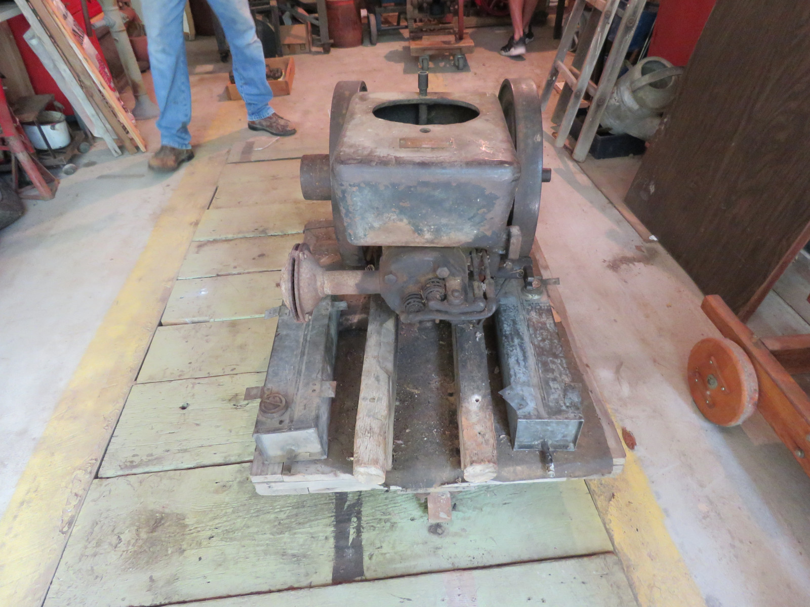 Lot 11Y Ottawa 4HP Stationary Gas Engine VanderBrink Auctions