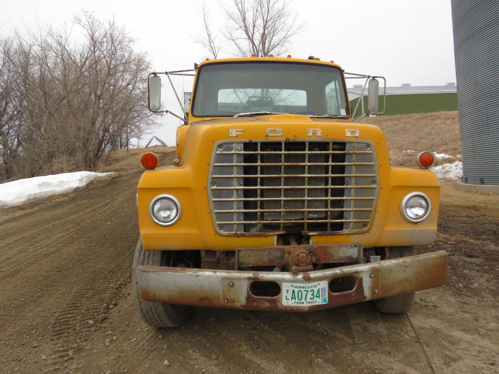 Lot 39GG 1971 Ford 8000 Dump Truck VanderBrink Auctions