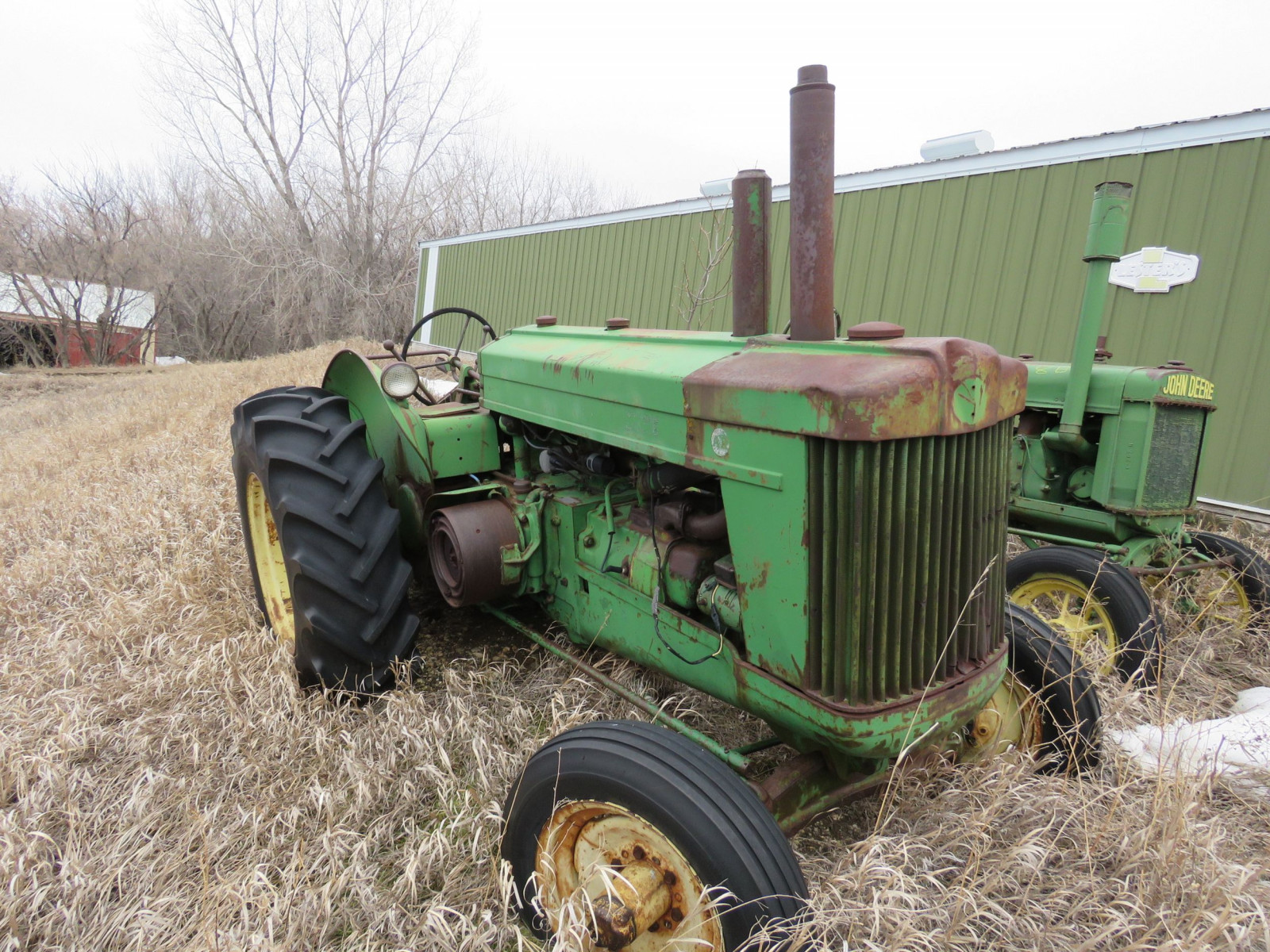 Lot 9GG 1951 John Deere AR Tractor VanderBrink Auctions