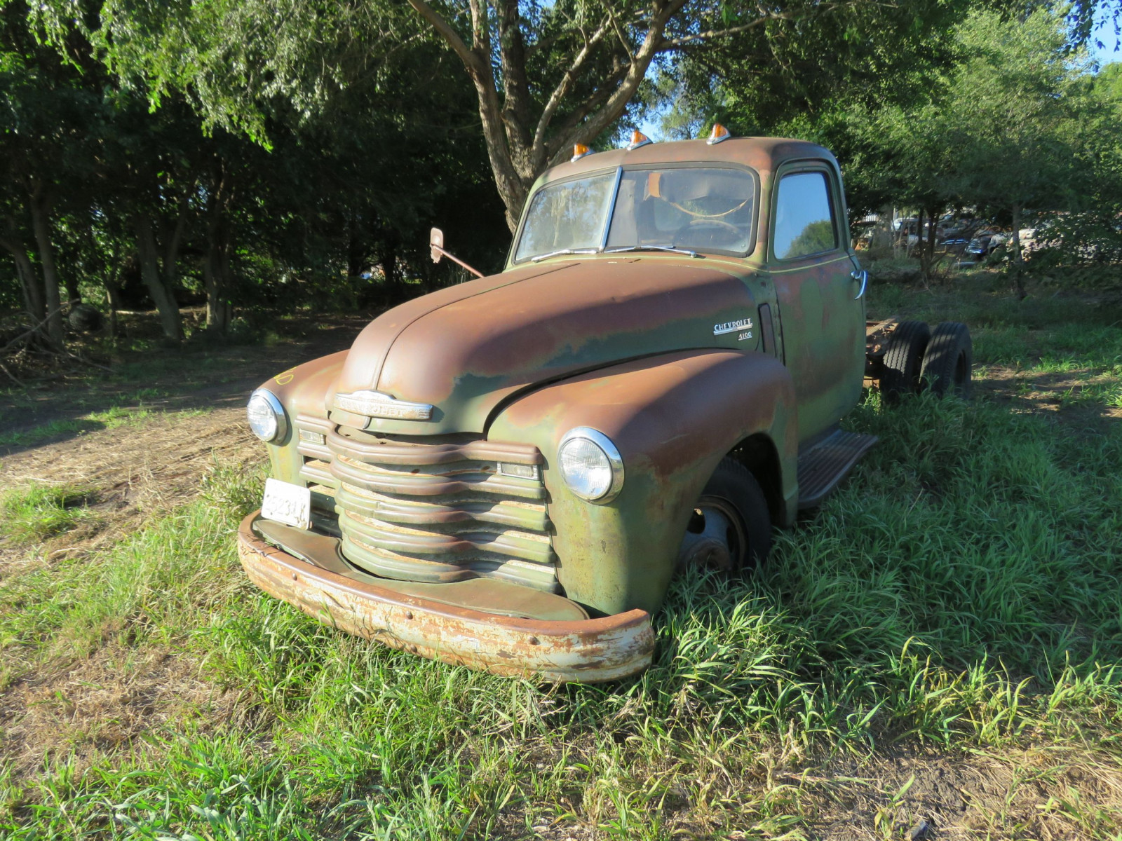 Lot 86D 1949 Chevrolet Truck for Project or Parts VanderBrink Auctions