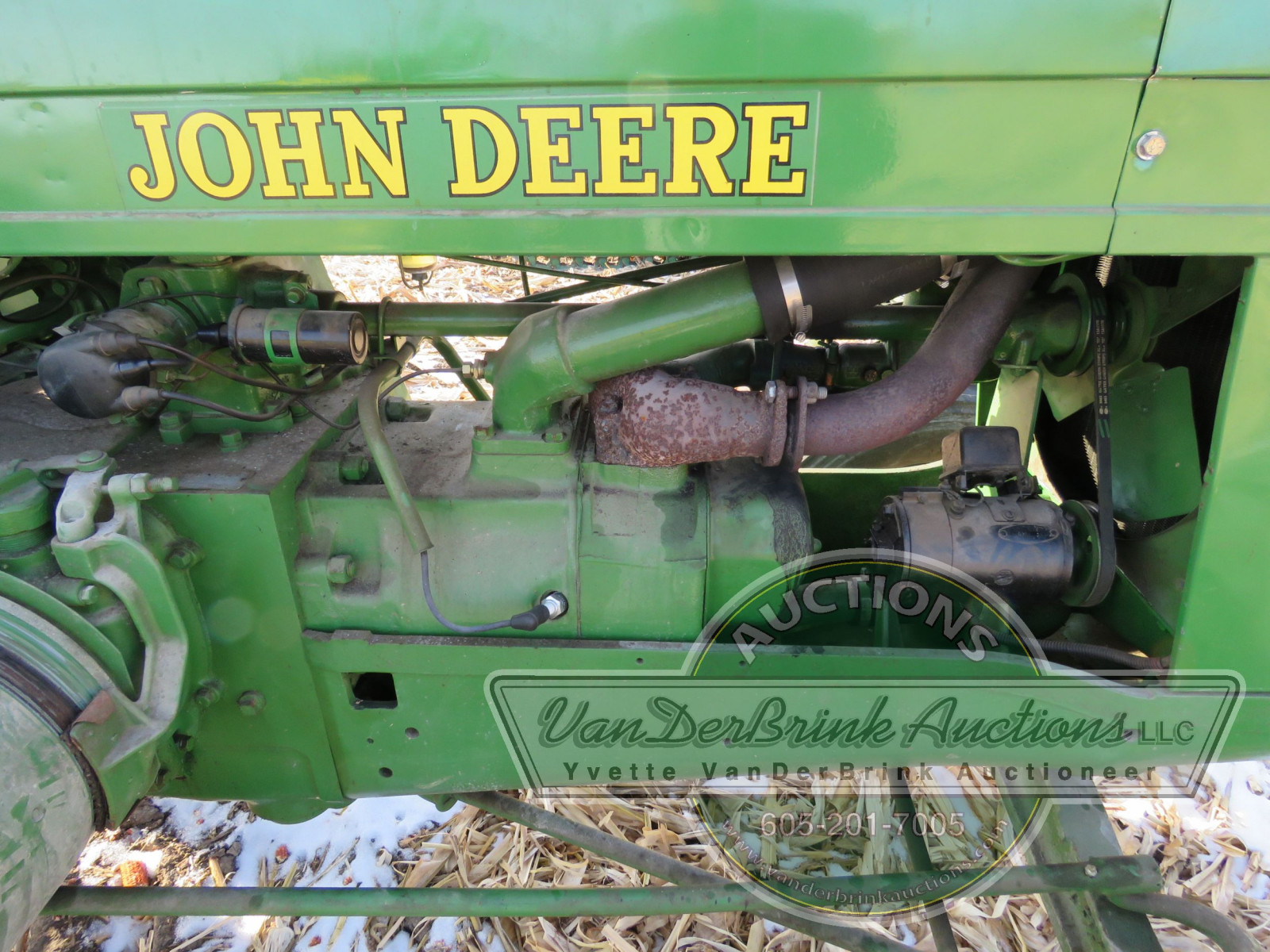 Lot 5V 1952 John Deere AR Tractor VanderBrink Auctions
