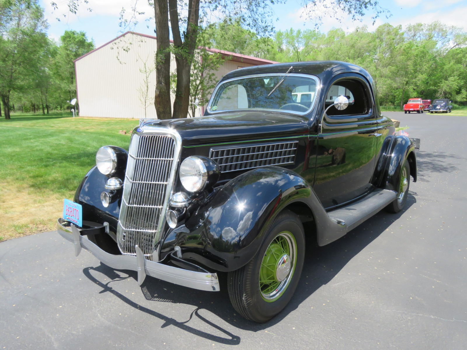 Lot 16L RARE 1935 Ford 3 Window Coupe VanderBrink Auctions