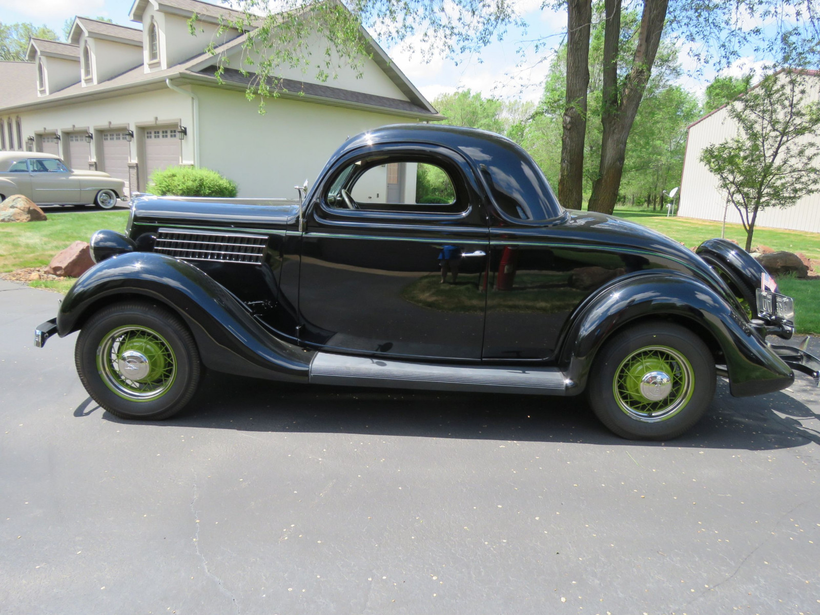 Lot 16L RARE 1935 Ford 3 Window Coupe VanderBrink Auctions