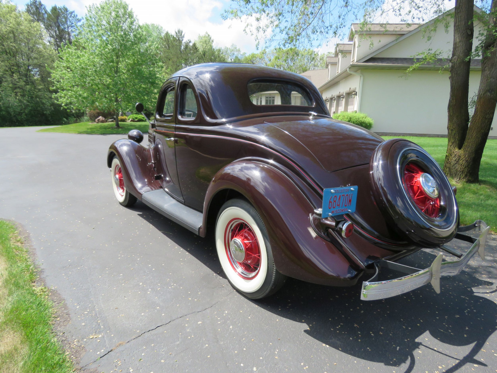 Lot 17L 1935 Ford 5 Window Coupe VanderBrink Auctions