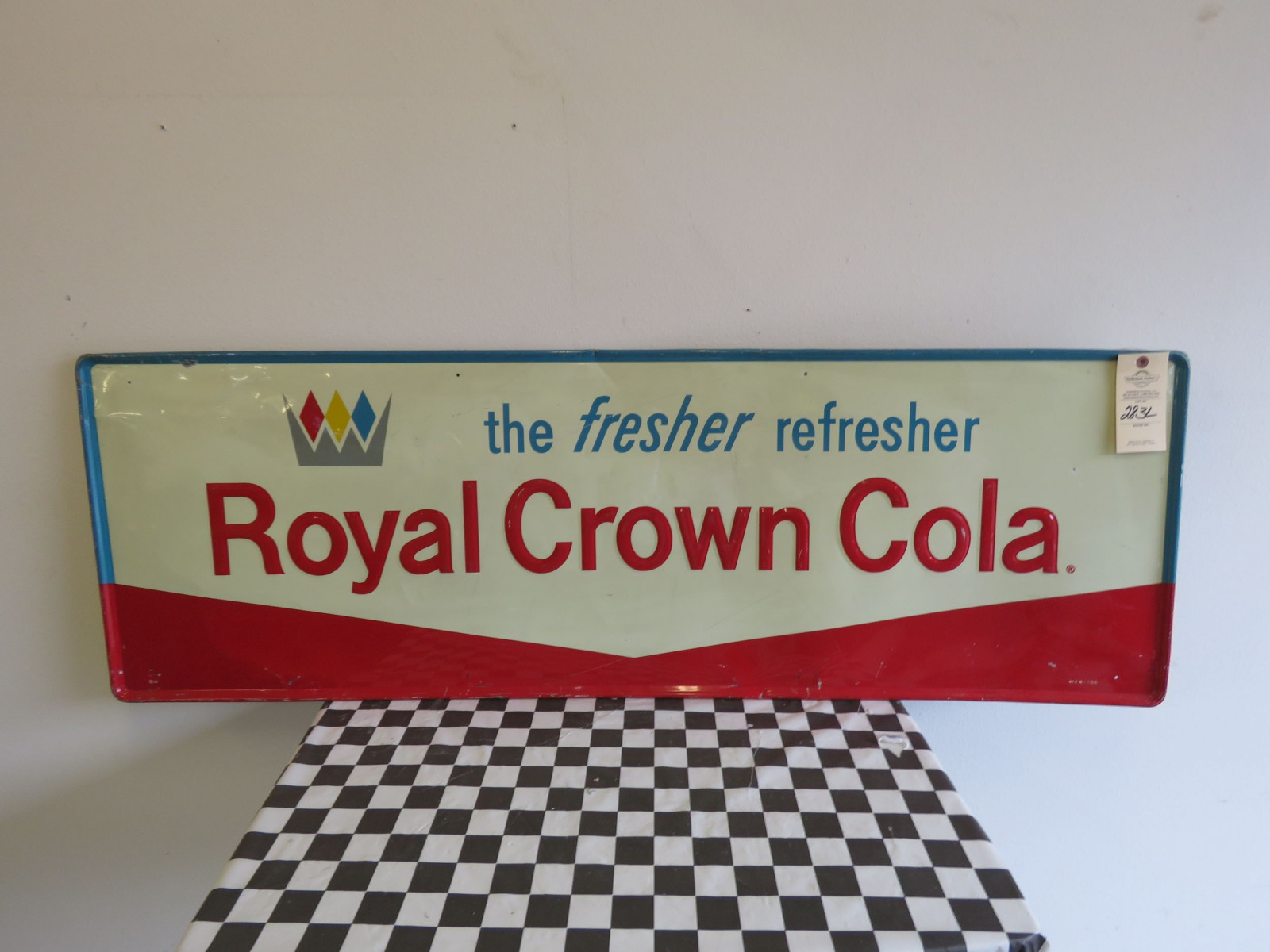 Lot 283L Royal Crown Cola Sign VanderBrink Auctions