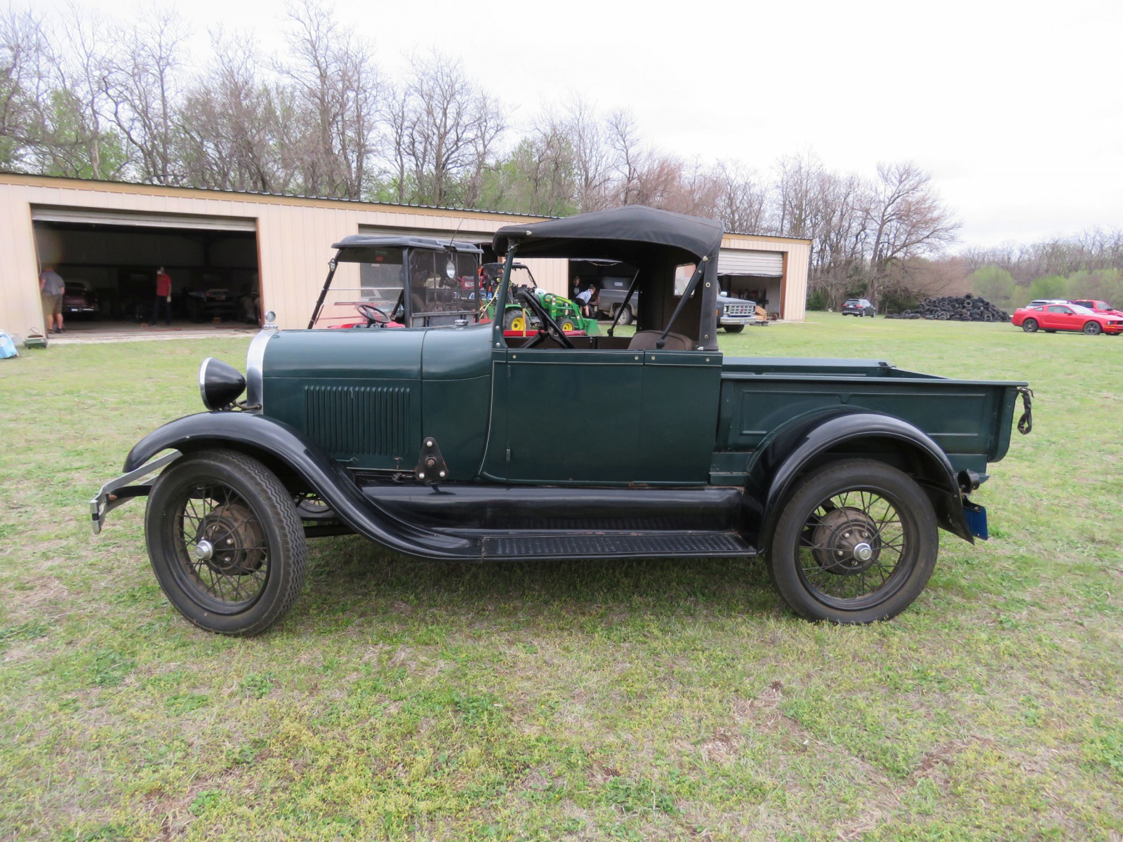 Lot 3R 1929 FORD MODEL A ROADSTER PICKUP VanderBrink Auctions