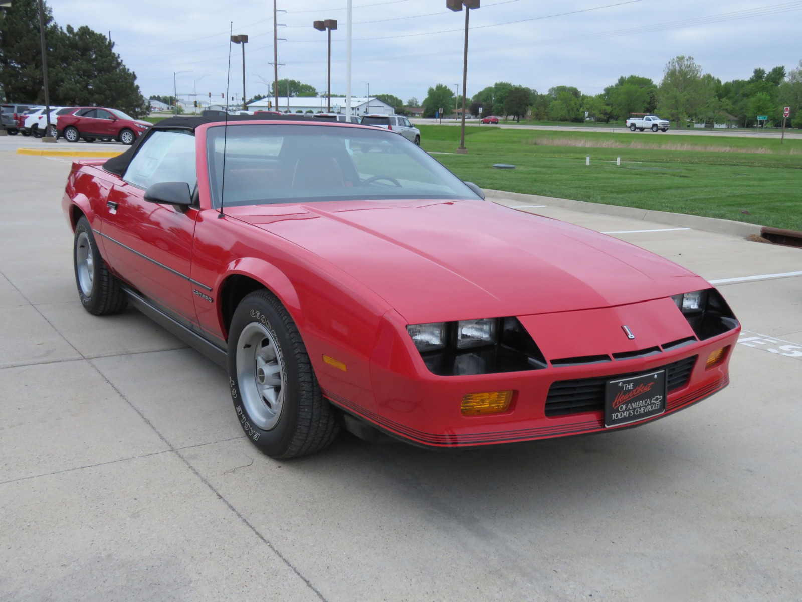 Lot 14D 1987 Chevrolet Camaro RS Convertible VanderBrink Auctions