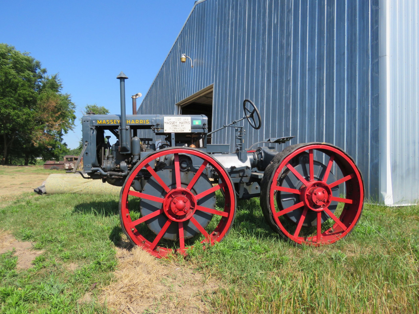Lot 1C 1930 Massey Harris GP 4x4 Tractor VanderBrink Auctions