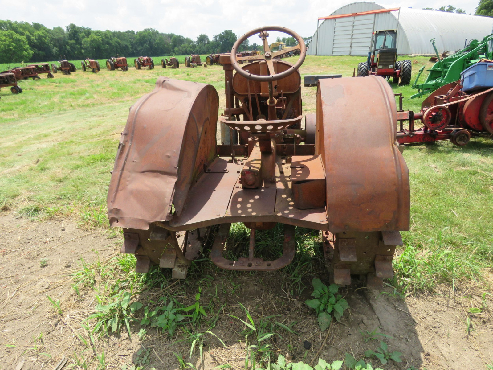 Lot 76C McCormick Deering 1020 Tractor VanderBrink Auctions