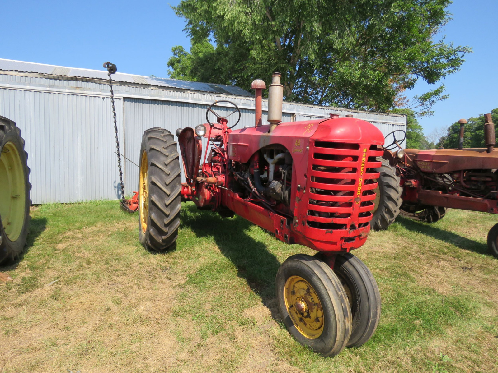Lot 7C 1955 Massey Harris 44 Special Tractor VanderBrink Auctions
