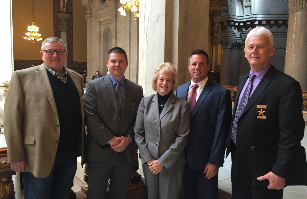 Southwest Indiana Sheriffs Visit the State House Vanderburgh County Sheriff's Office