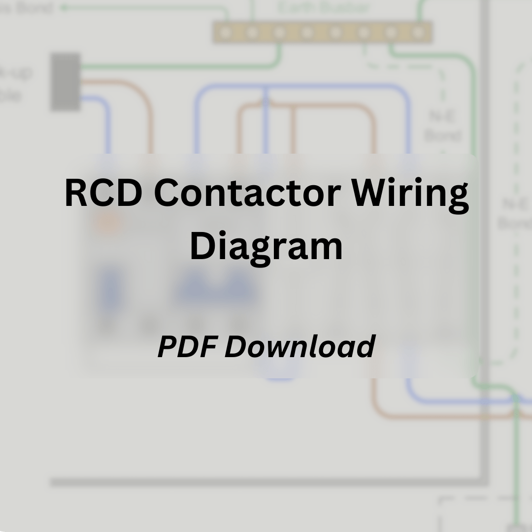 Renogy Inverter Charger Wiring Diagram - RCD Contactor PDF