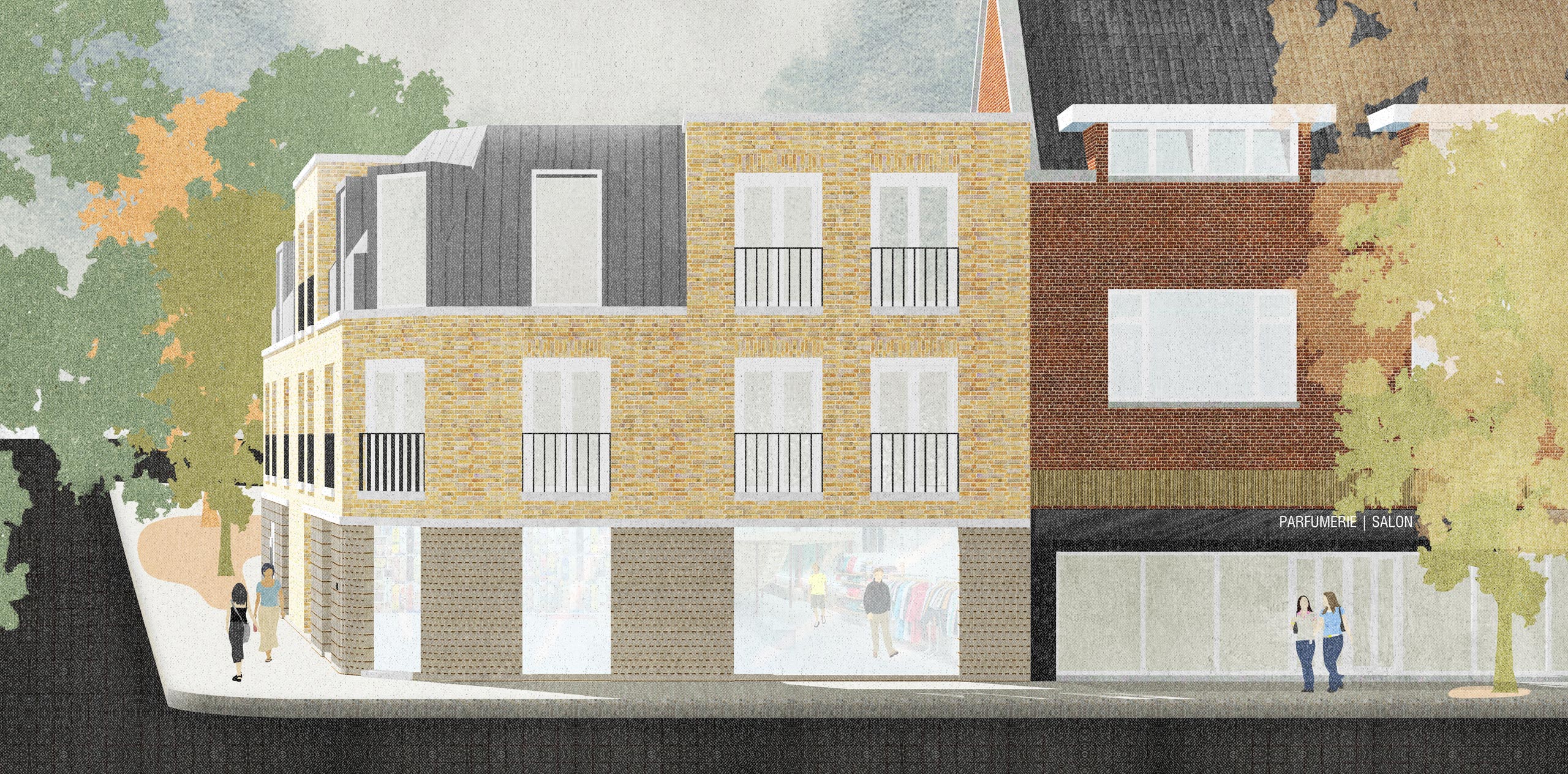 winkelpand hilversum van der goes architecten