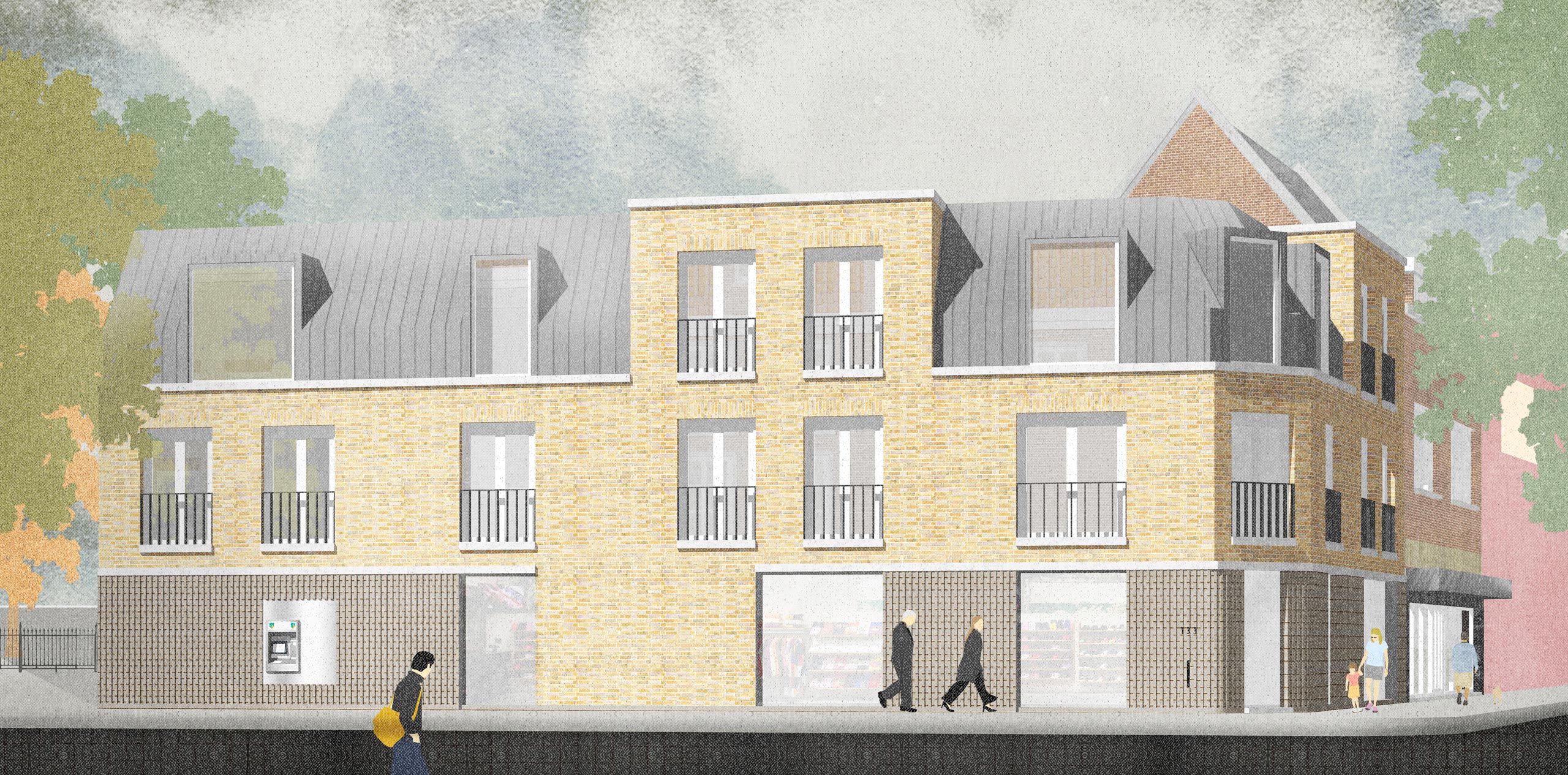 winkelpand hilversum van der goes architecten