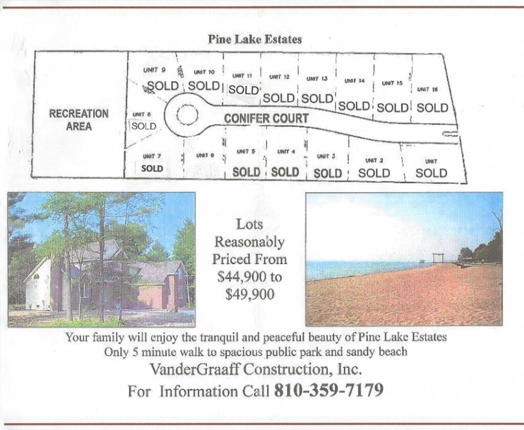 Pine Lake Estates Subdivision VanderGraaff Construction Inc.