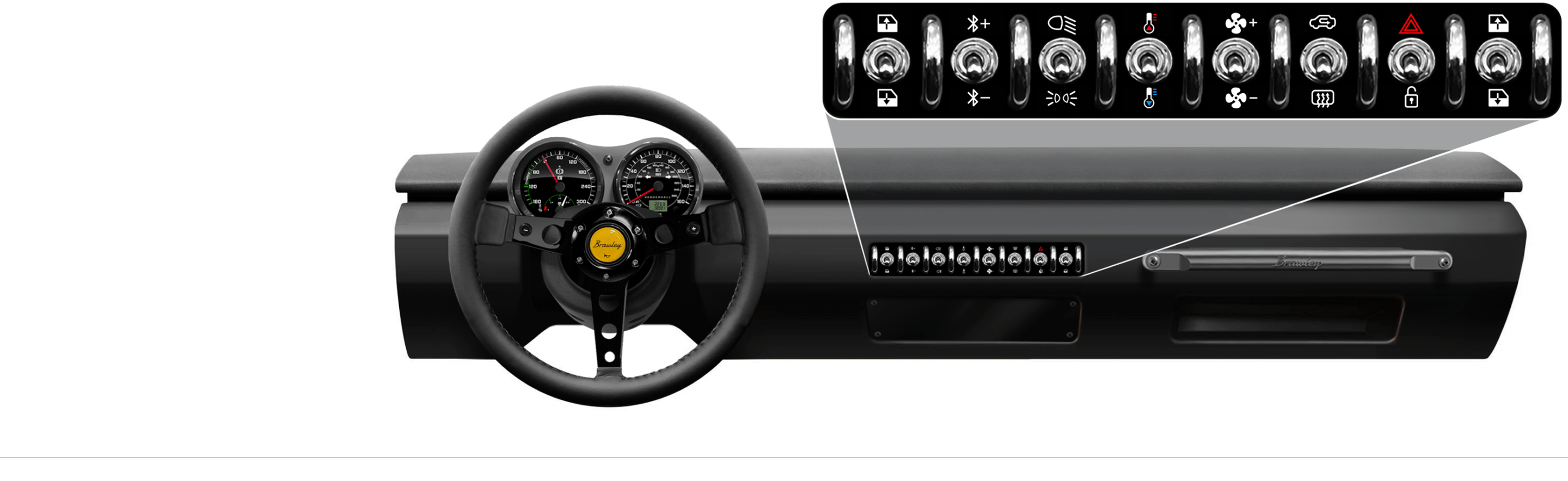 Brawley GTS Interior 2023 Vanderhall Motor Works All Electric EV