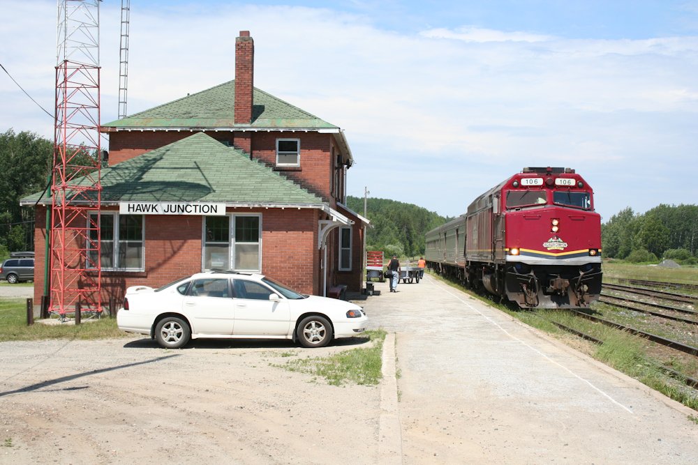 Hawk Junction, Then and Now Algoma Central in HO Scale
