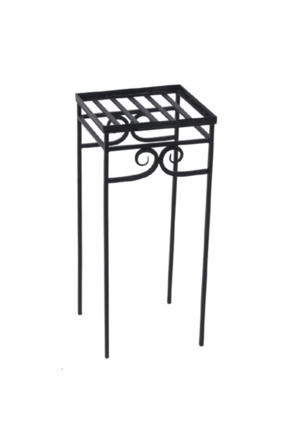 Metal Square Plant Stand van der Meer Garden Centre
