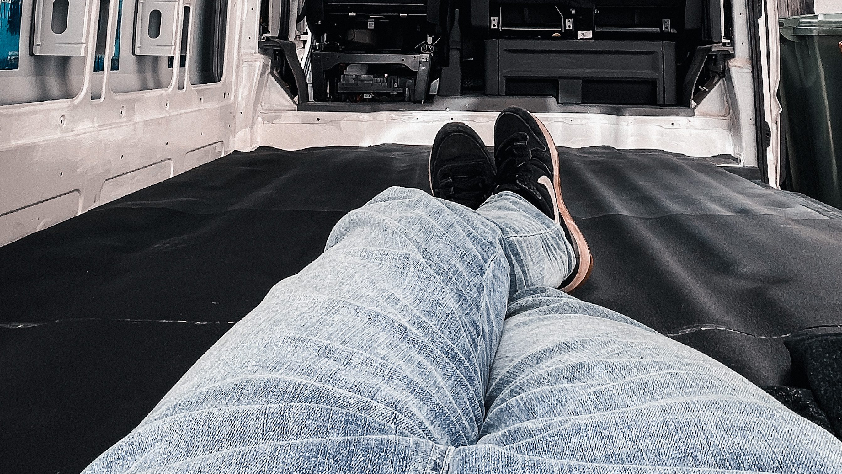Boden dÃ¤mmen im CamperVan Van Duesen
