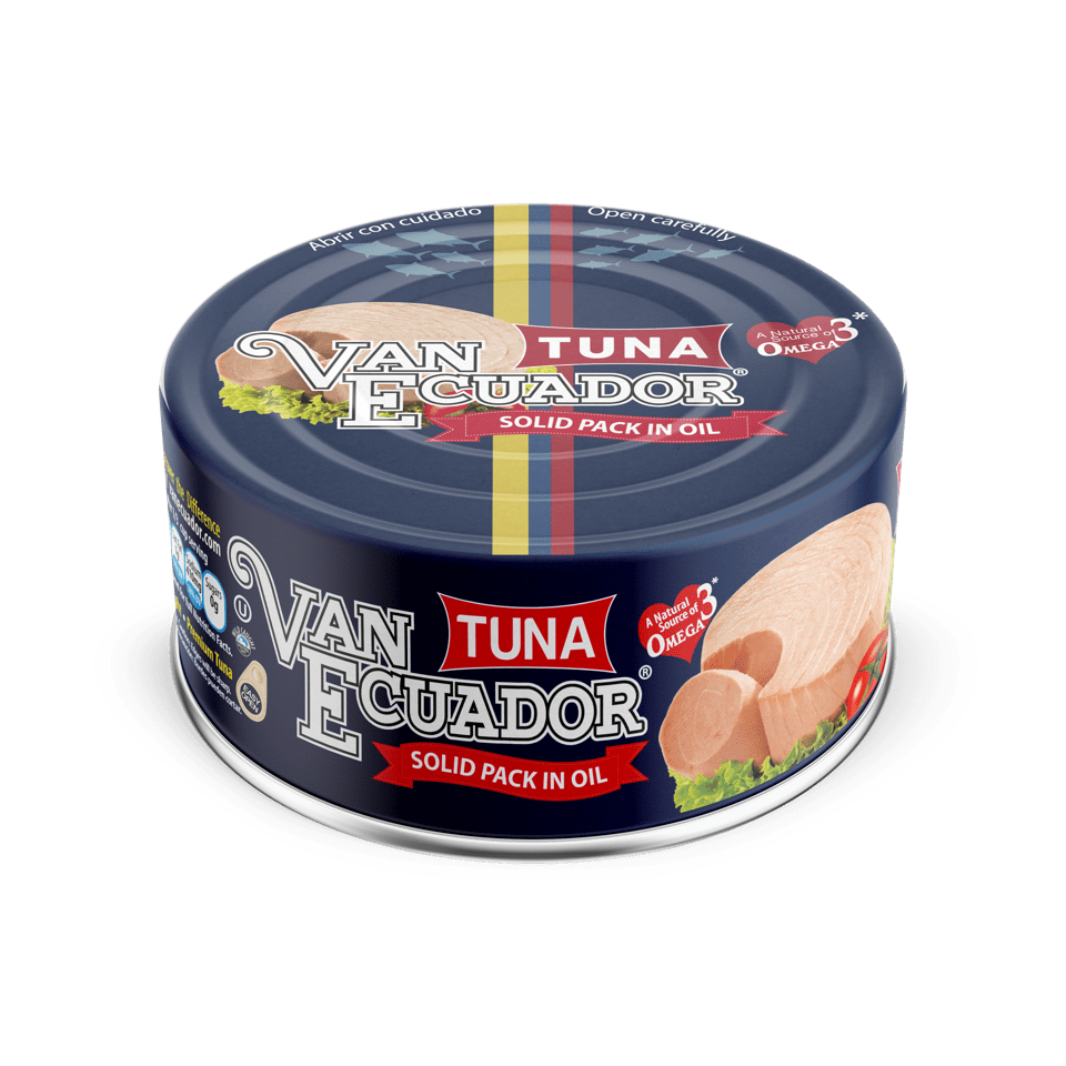 Solid Pack Tuna in Oil 5.3oz VanEcuador