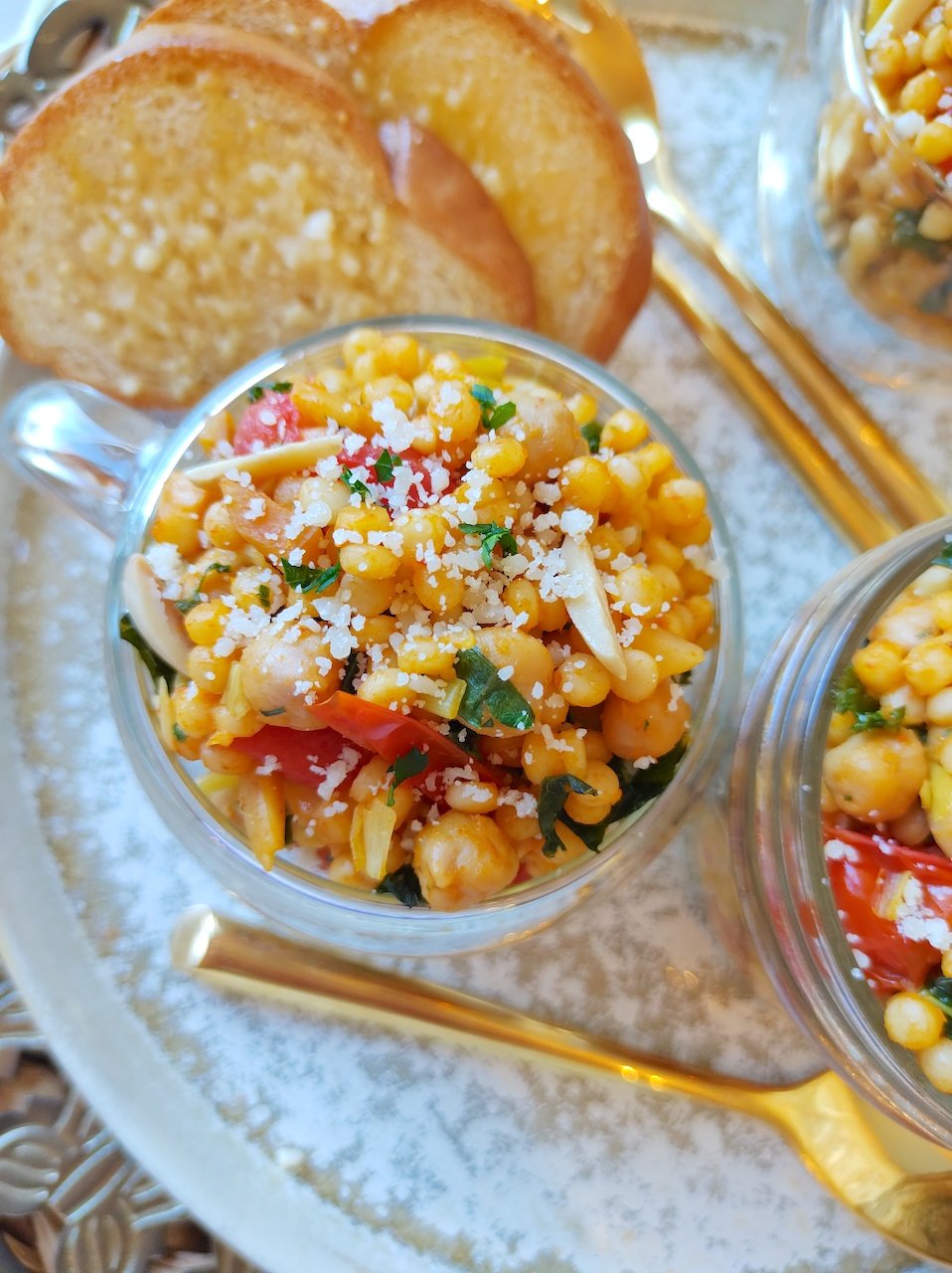 One Pot Israeli Couscous with Leek & Tomato Vanguard of Hollywood
