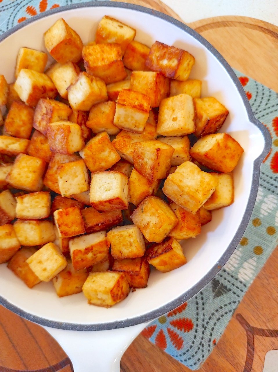 Easy PanFried Tofu Vanguard of Hollywood