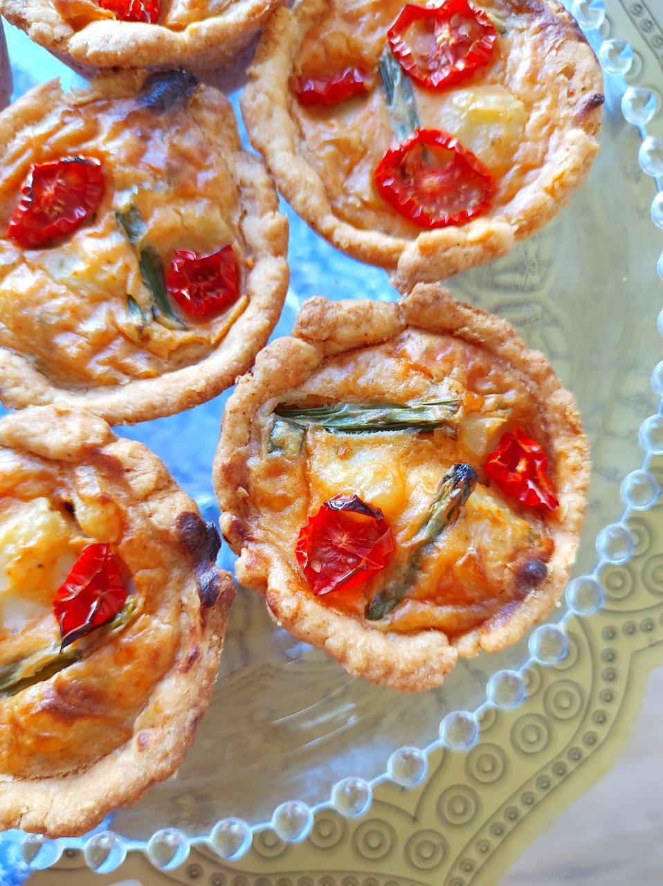 Savory Mini Pies with Potato & Asparagus Vanguard of Hollywood