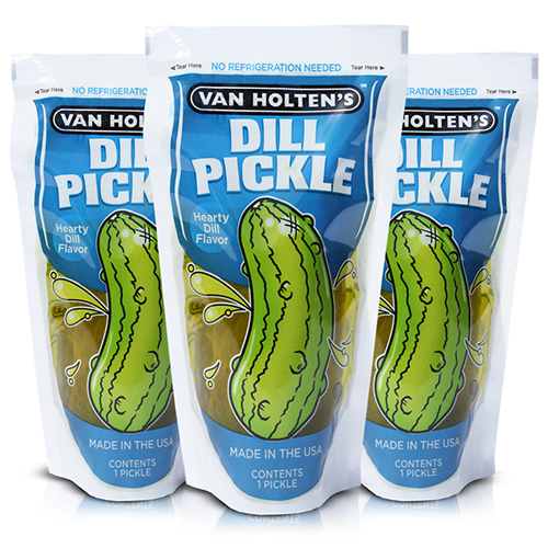 Van Holten's PickleinaPouch, PickleIce, Pickleback