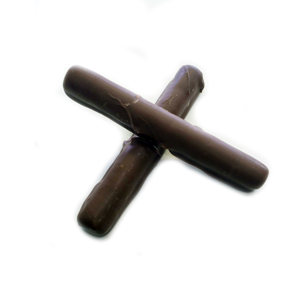 Chocolate covered Slim Jims Van Holten's Chocolates