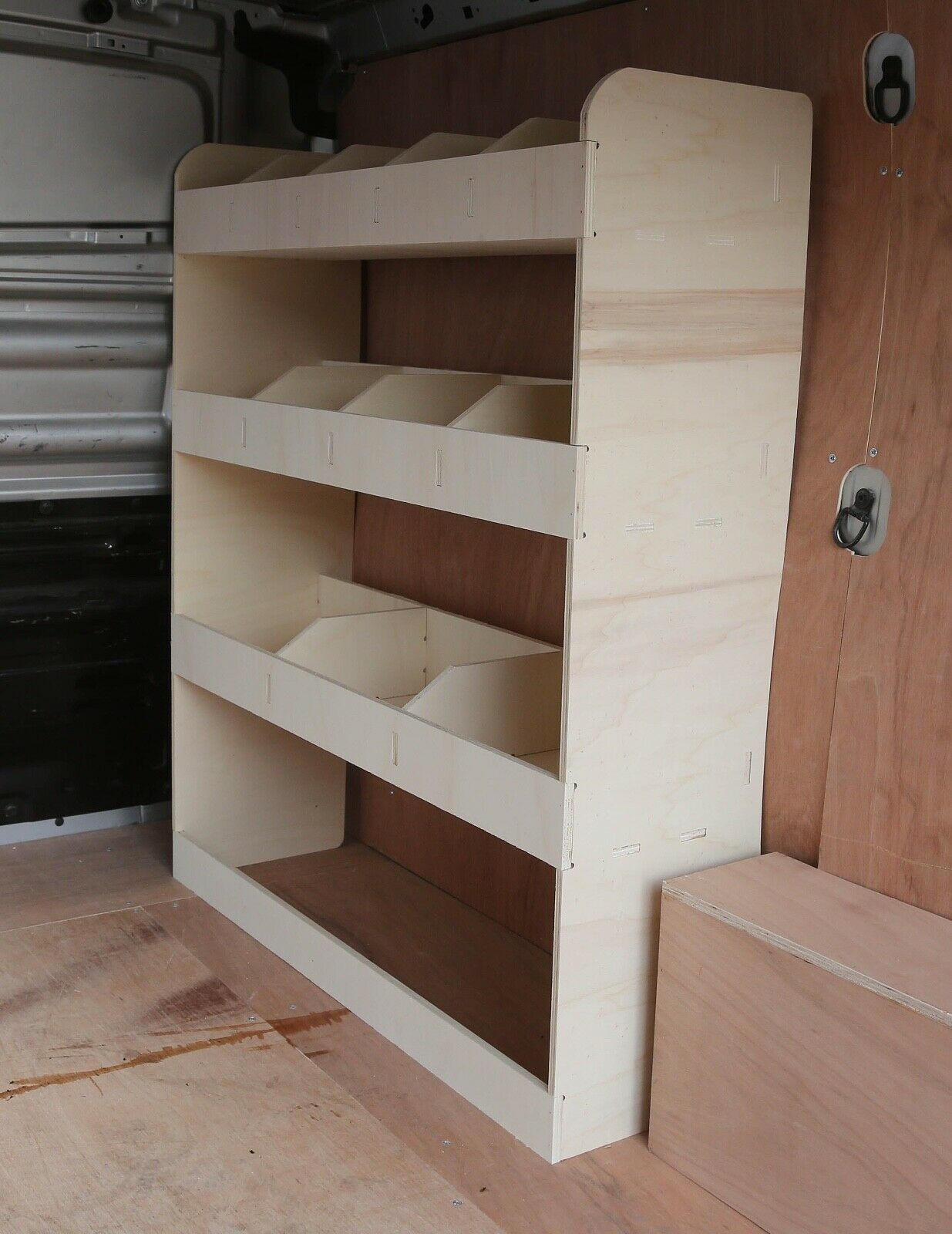 Renault Trafic 201519 LWB Ply van racking shelving. Free delivery