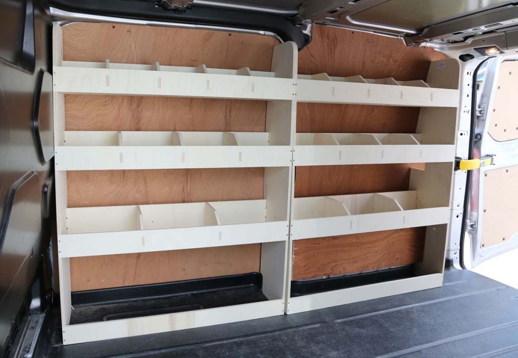 Renault Trafic LWB 2015+ Van racking XL size. Free next day delivery.