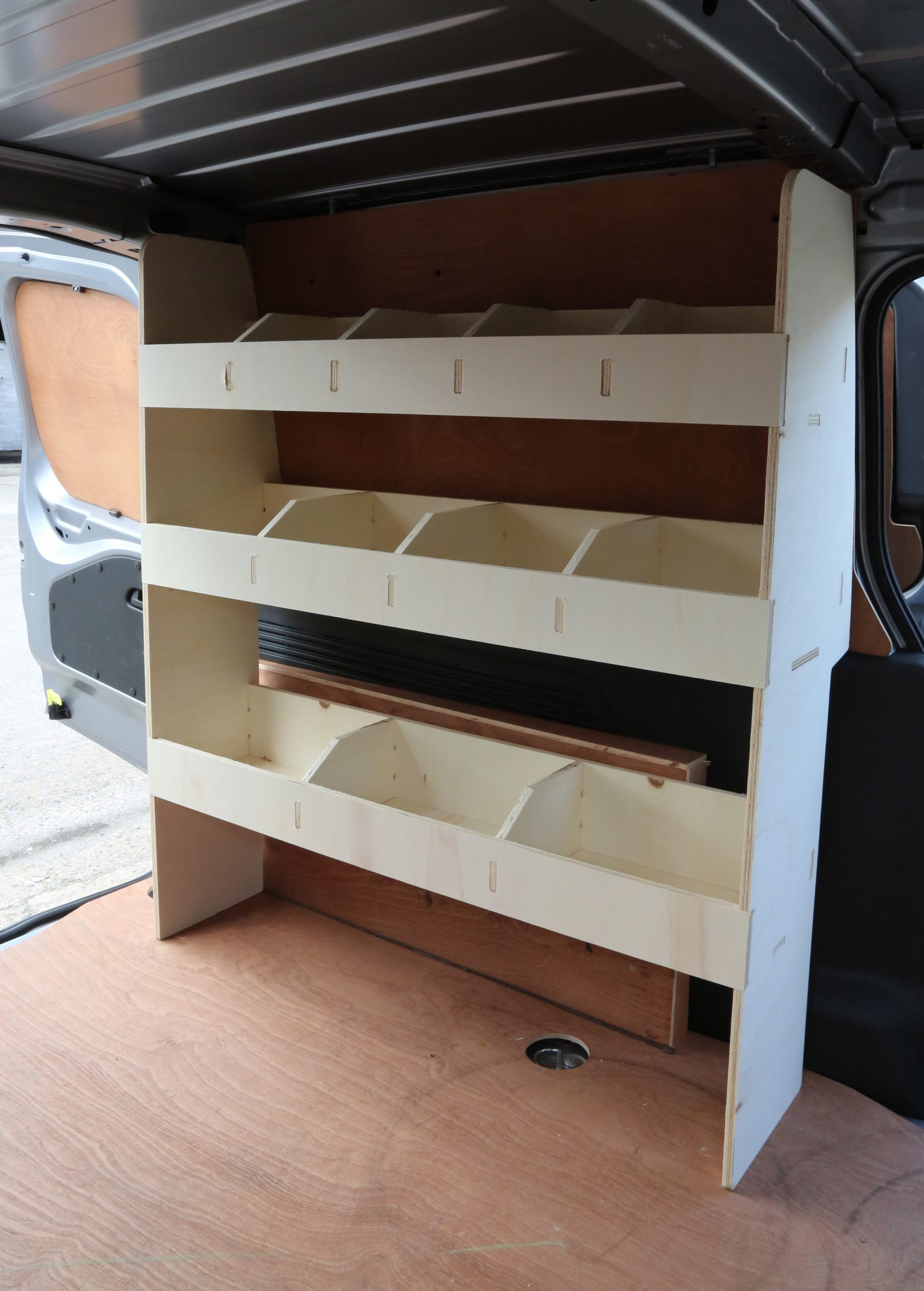 Citroen Berlingo XL 2019+ van racking shelving. Free next day UK delivery.