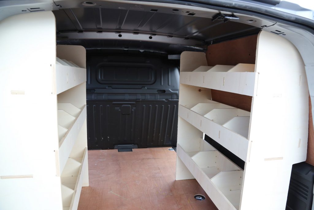 Vauxhall Combo Cargo 2019+ van racking shelving. Free next day delivery.