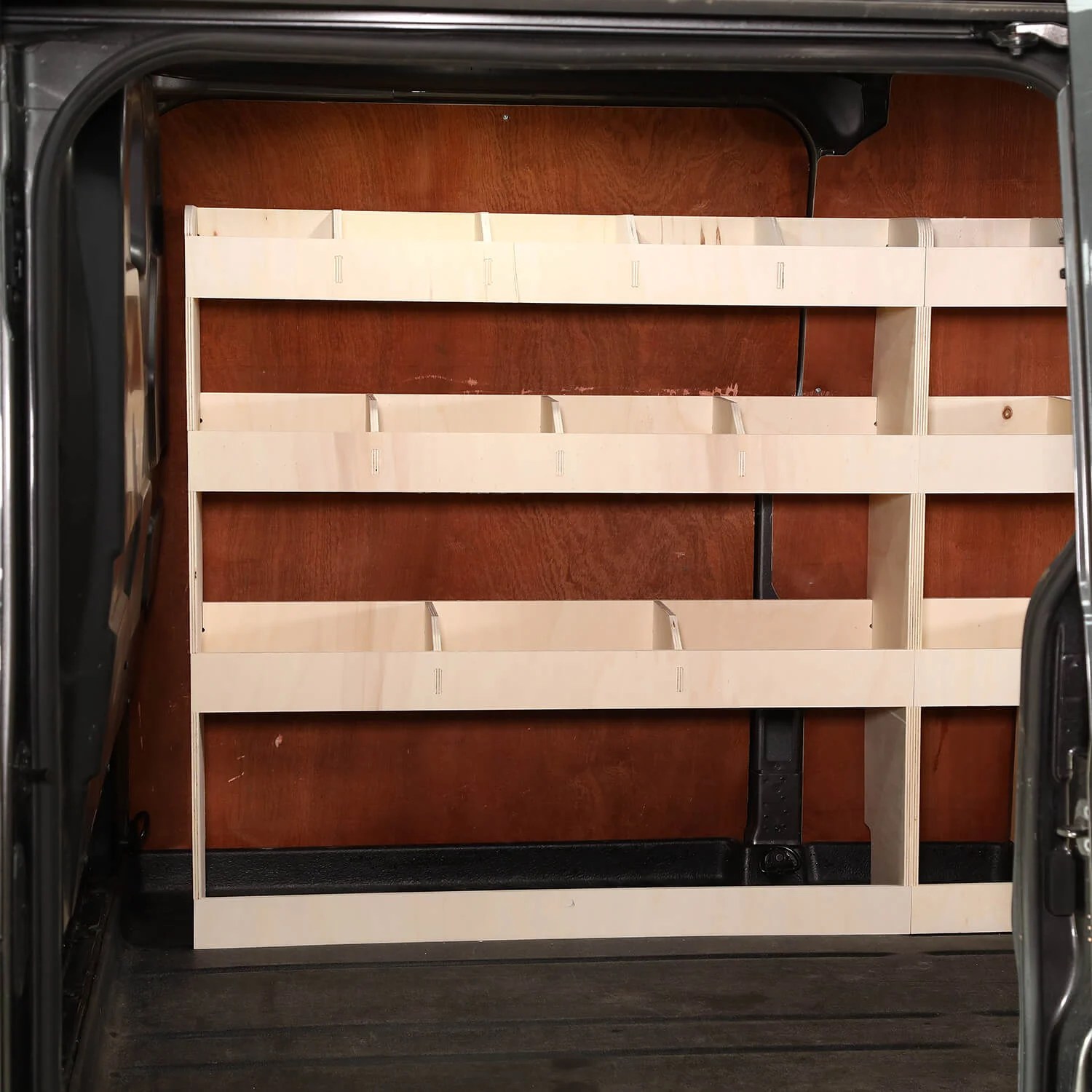 Ford Transit Custom LWB, Van racking XL size. Free next day delivery.