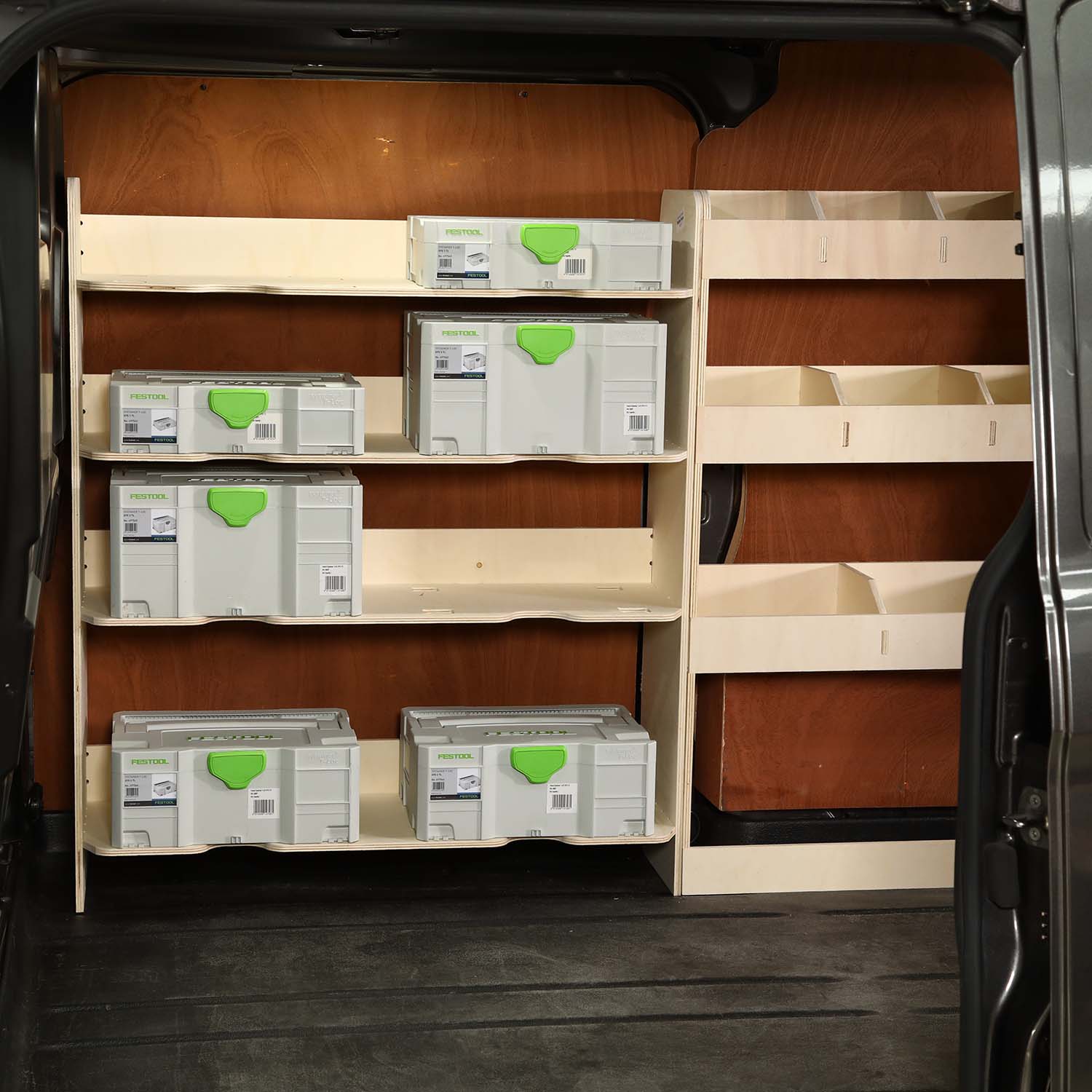 Ford Transit Custom L1 (SWB) 2012+ Festool & Rear Van Rack Vanify