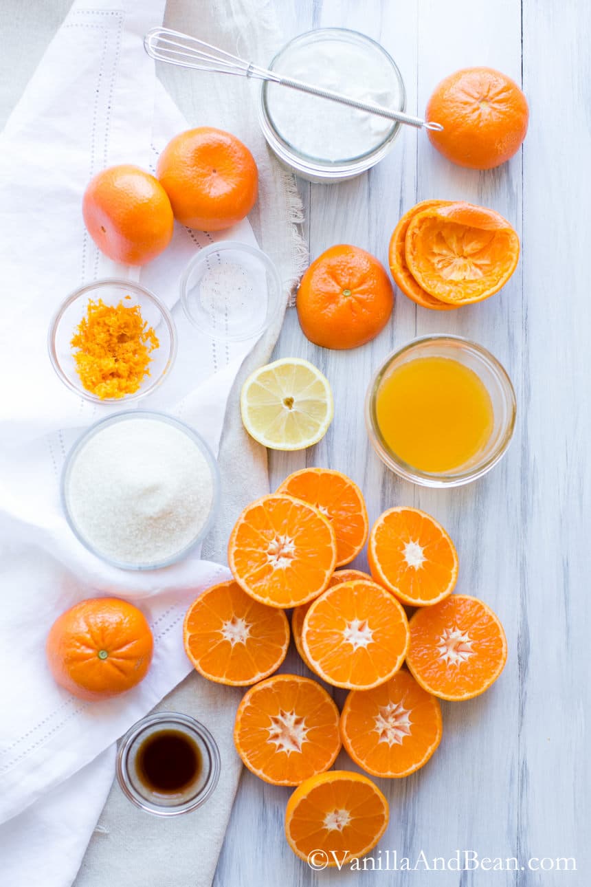 Orange Sherbet Vanilla And Bean