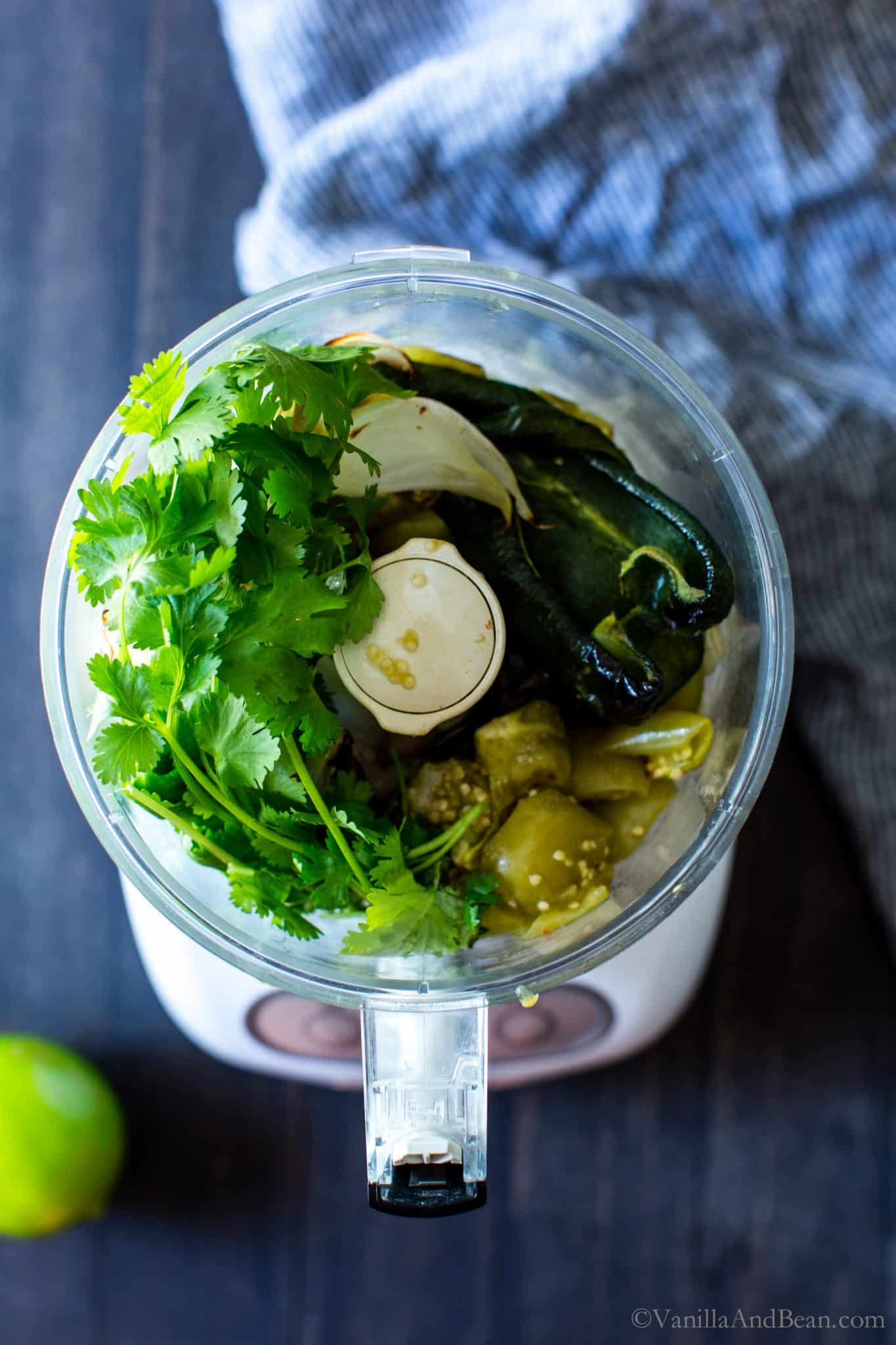 20Minute Roasted Tomatillo Salsa Verde (so easy!)