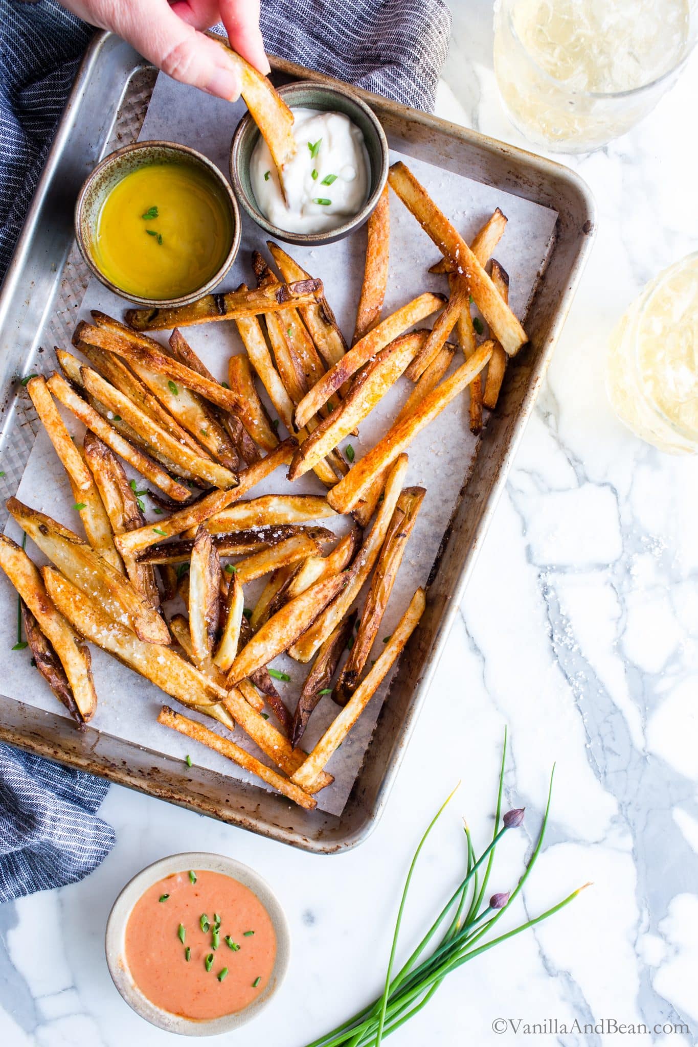 Crispy Oven Fries Vanilla And Bean