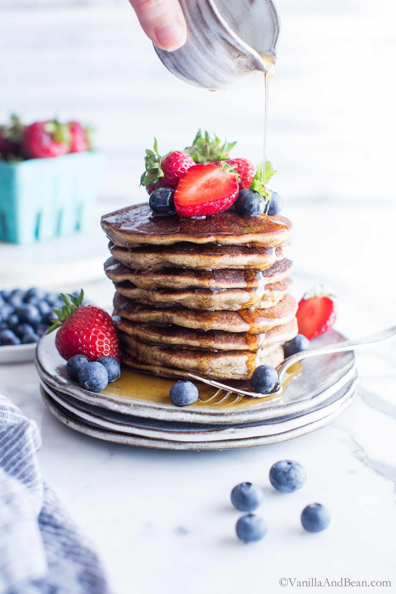Gluten Free Sourdough Pancakes Vanilla And Bean