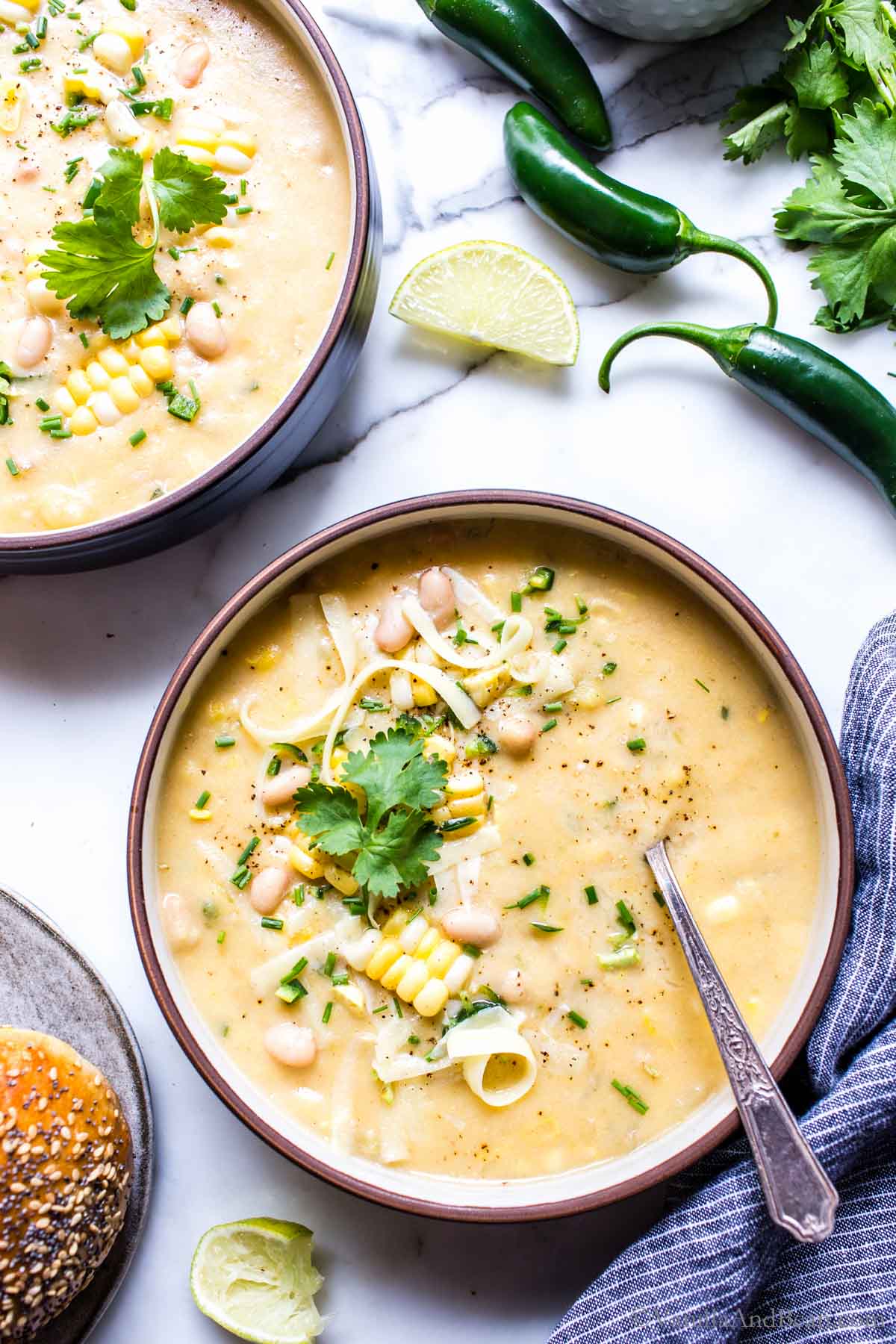 35 Minute Vegetarian Corn Chowder