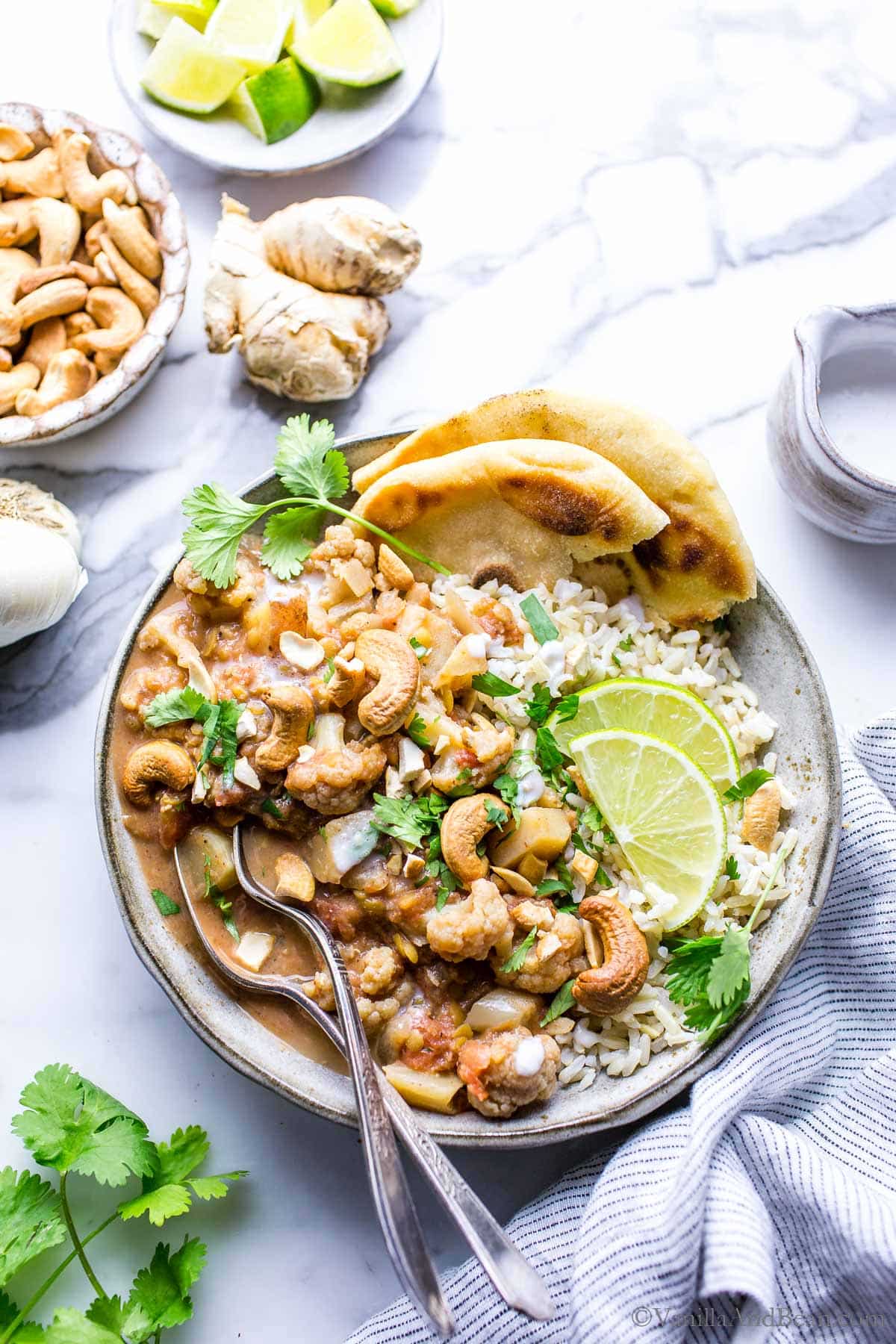 Slow Cooker Vegetable Curry Vanilla And Bean