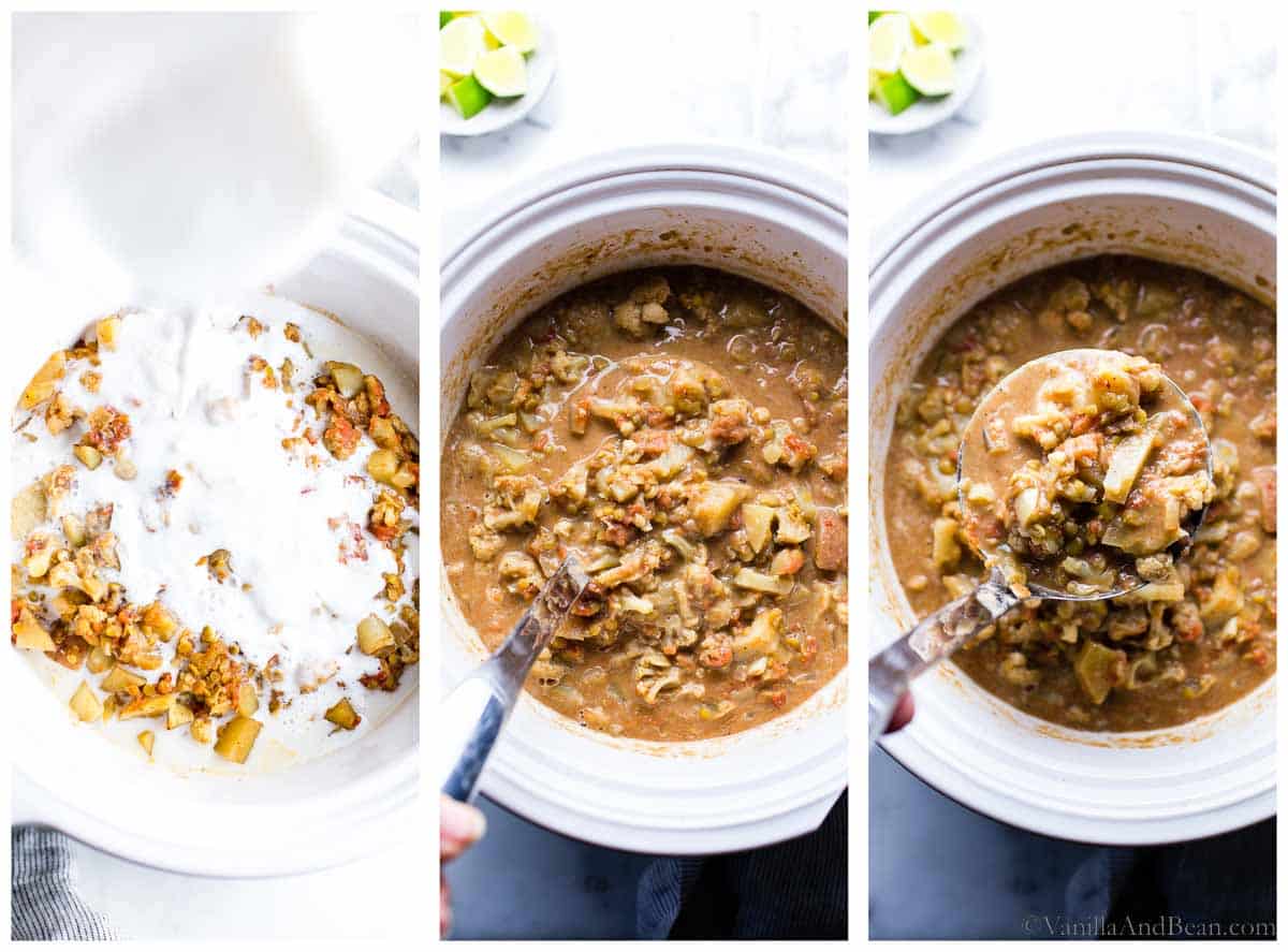 Slow Cooker Vegetable Curry Vanilla And Bean