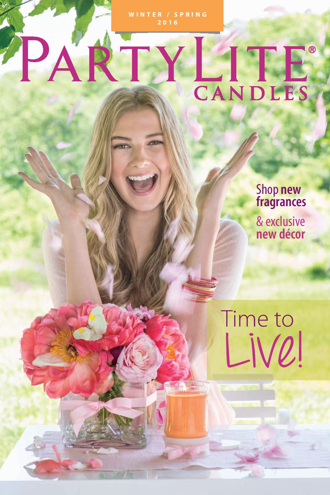 PartyLite Spring 2016 Vanilla & Lime