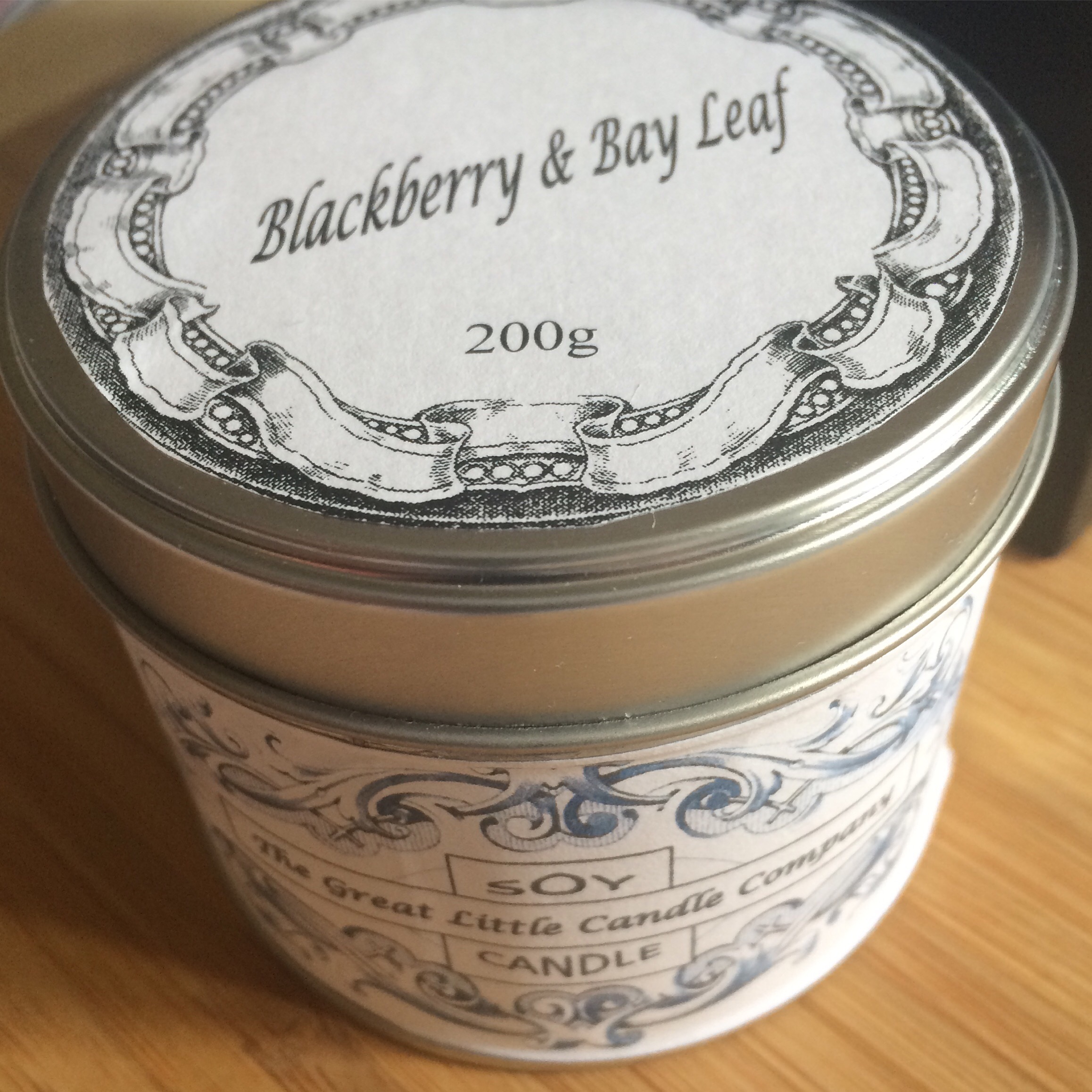 The Great Little Candle Company Blackberry and Bay Leaf Tin Candle
